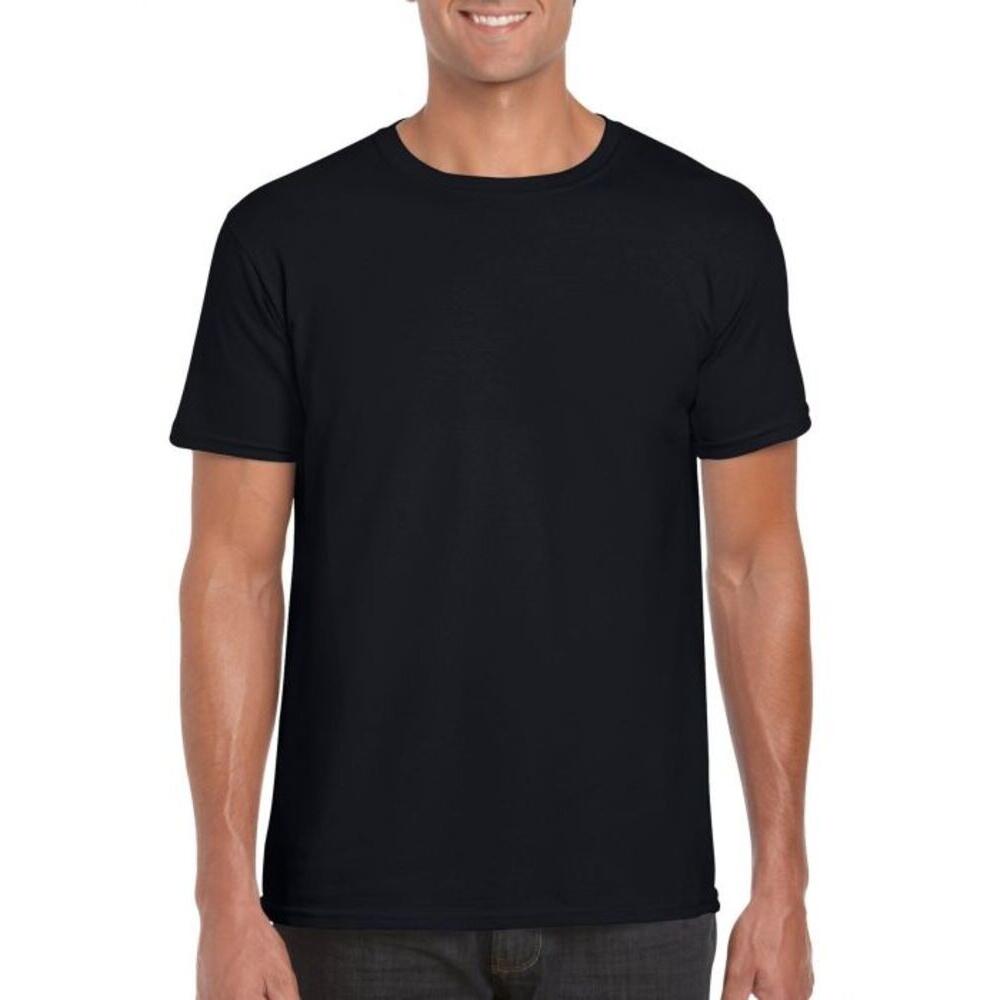 Gildan Men's Soft Style Ringspun T-Shirt – Super Comfy, Military Green, Size 3XL - View #4
