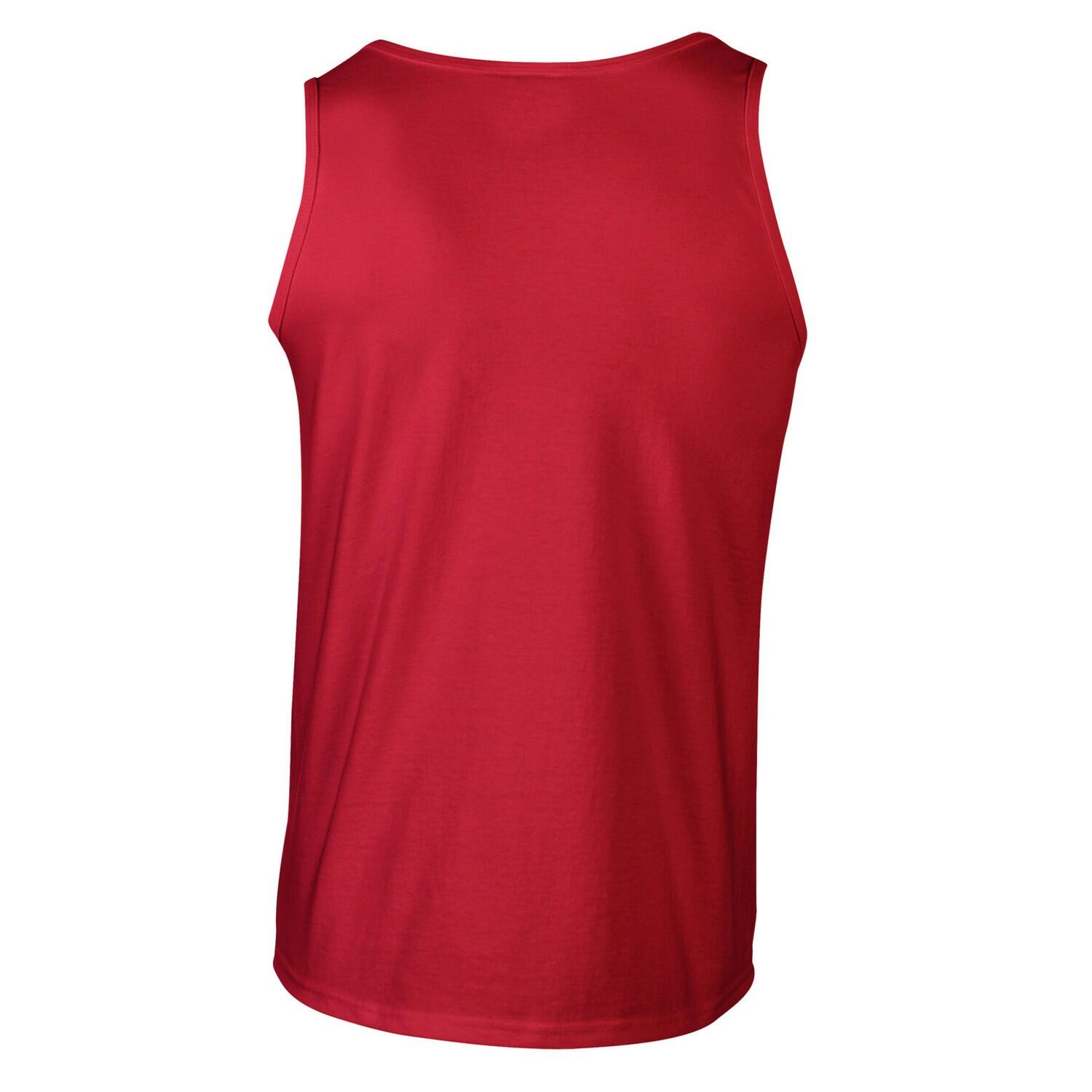 Débardeur SOFTSTYLE Adulte (Rouge) 2/3
