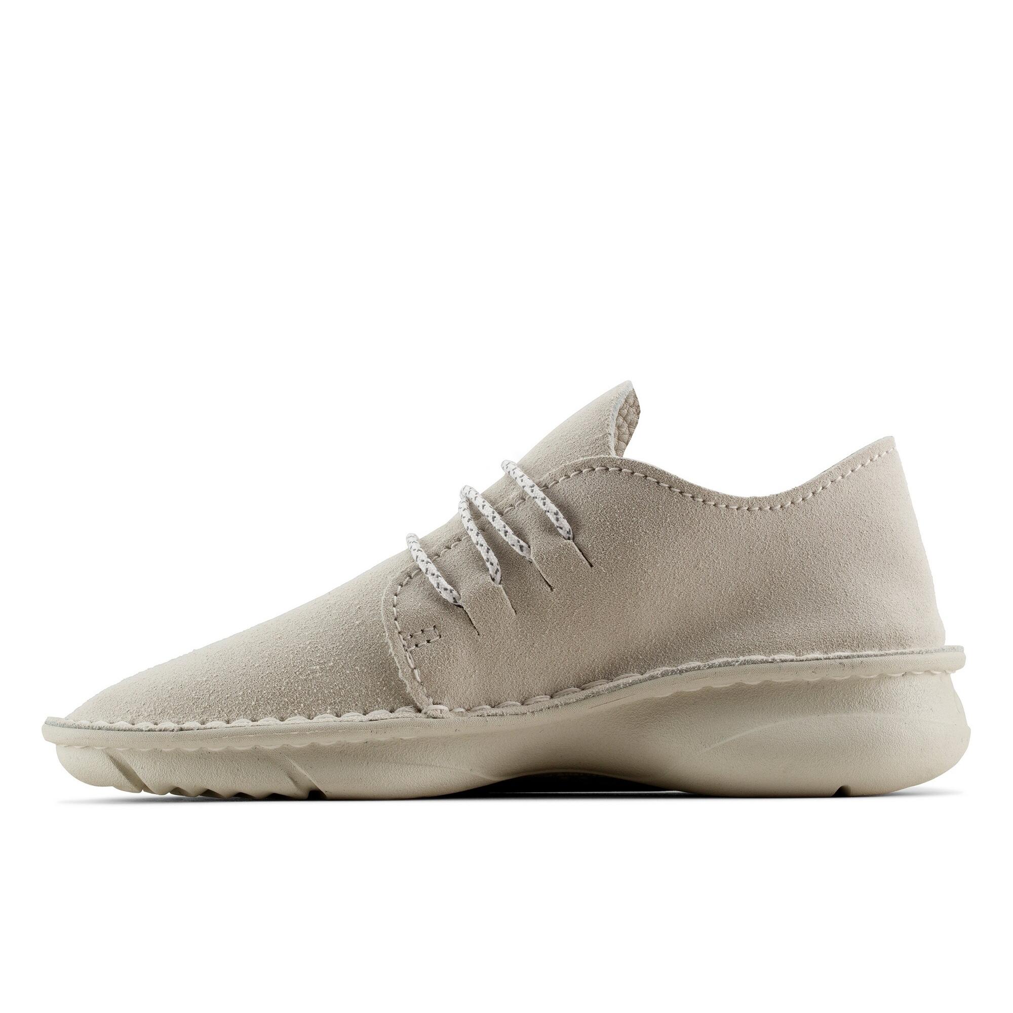 Schuhe Origin, Leder Herren Weiß 3/4