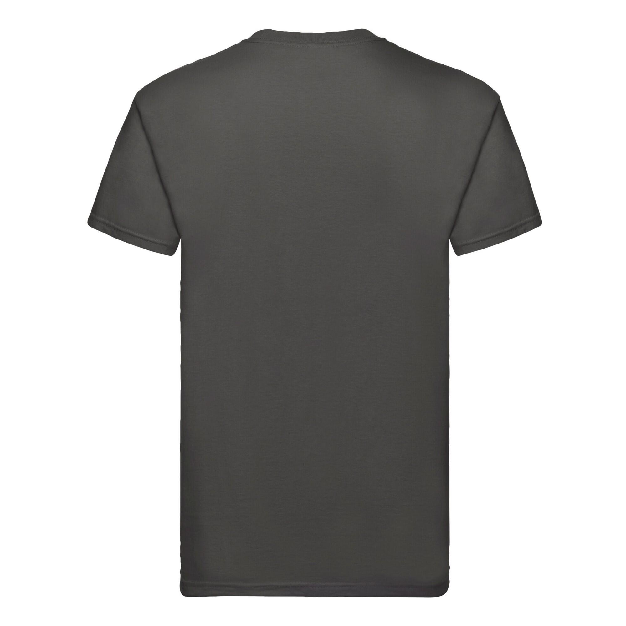 Tshirt SUPER PREMIUM Adulte (Graphite Clair Uni) 2/2