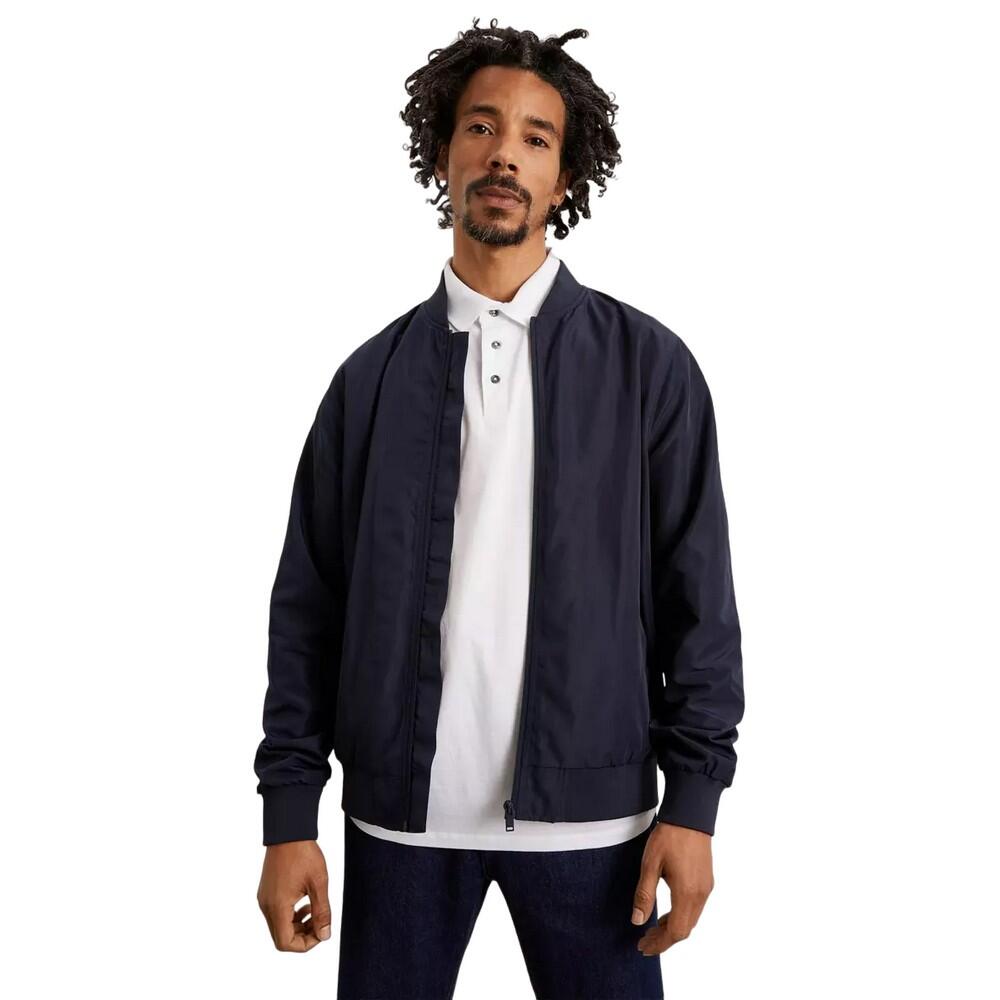 Bomberjacke für Herren Marineblau 3/4