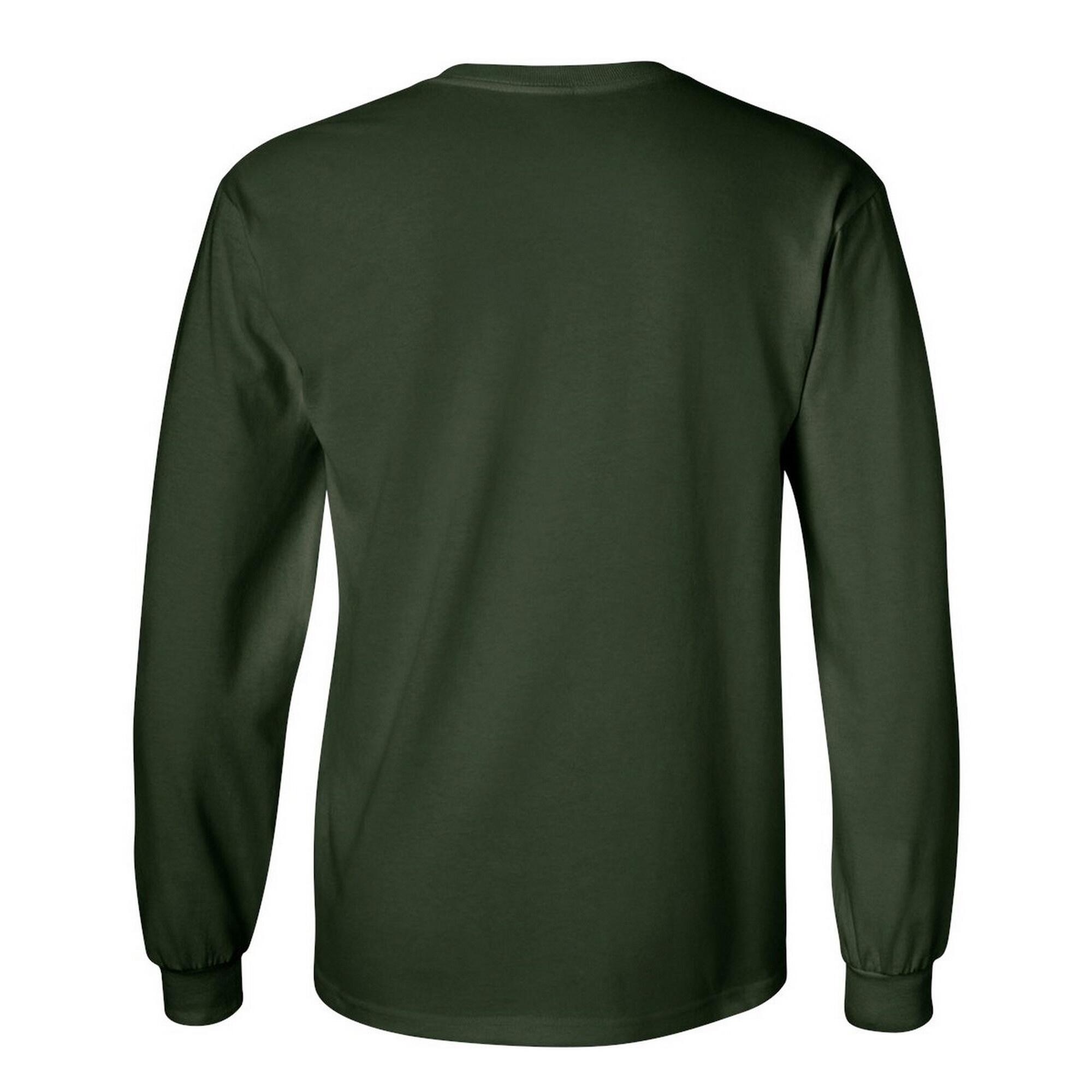Ultra TShirt mit Rundhalsausschnitt, langärmlig Herren Waldgrün 2/2