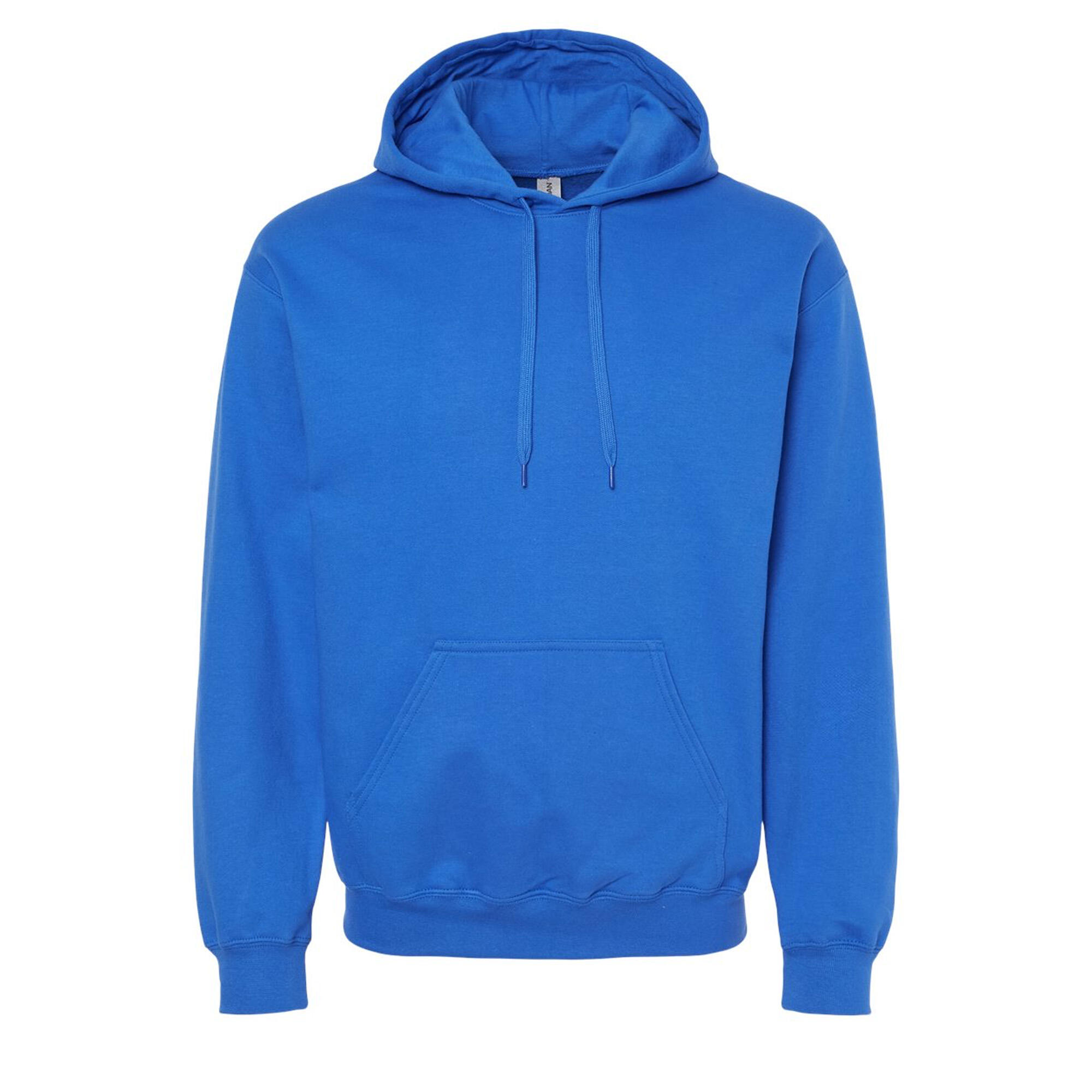 Unisex Adult Softstyle Fleece Midweight Hoodie (Royal Blue) GILDAN