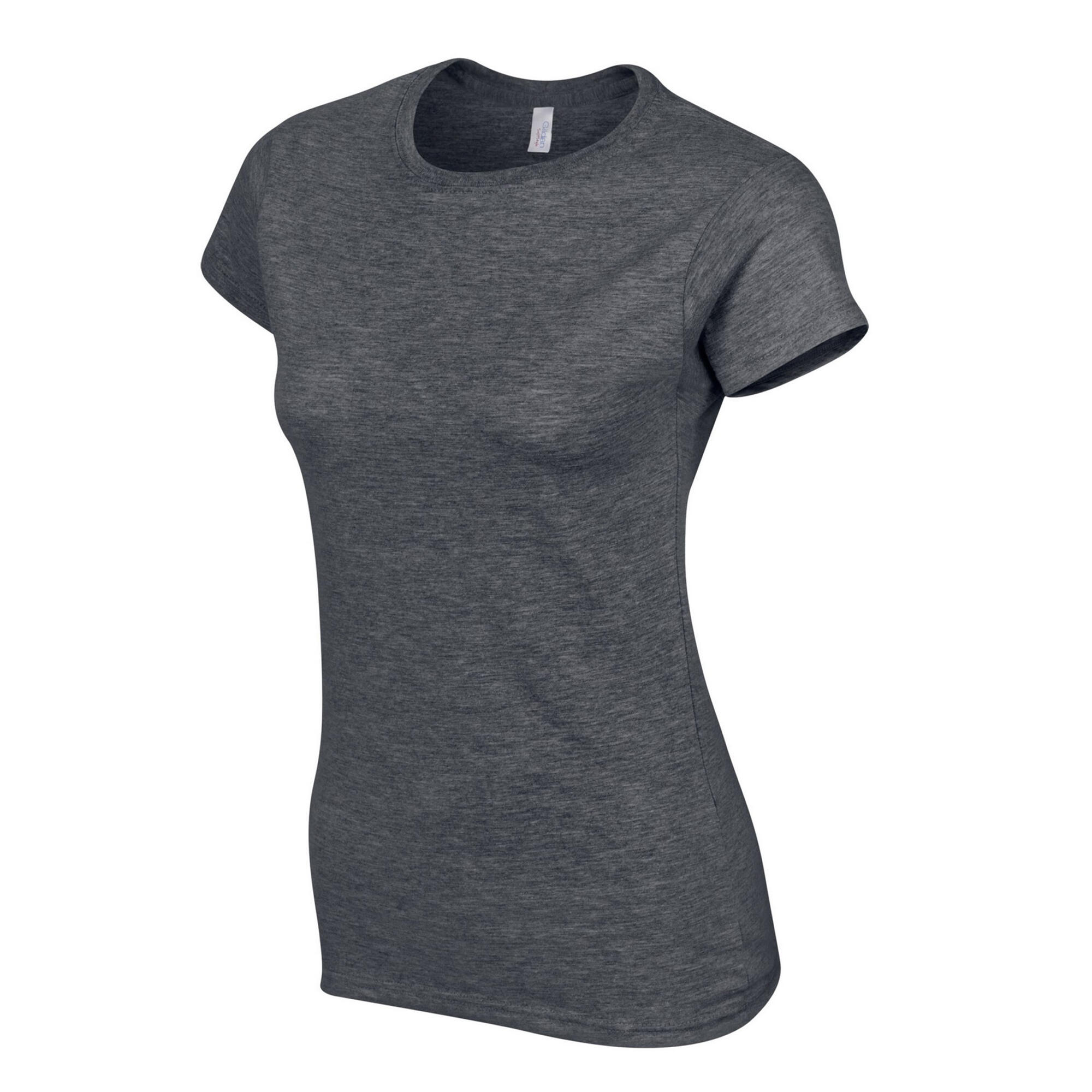 Maglietta Donna Gildan Softstyle Erica Scuro 3/5