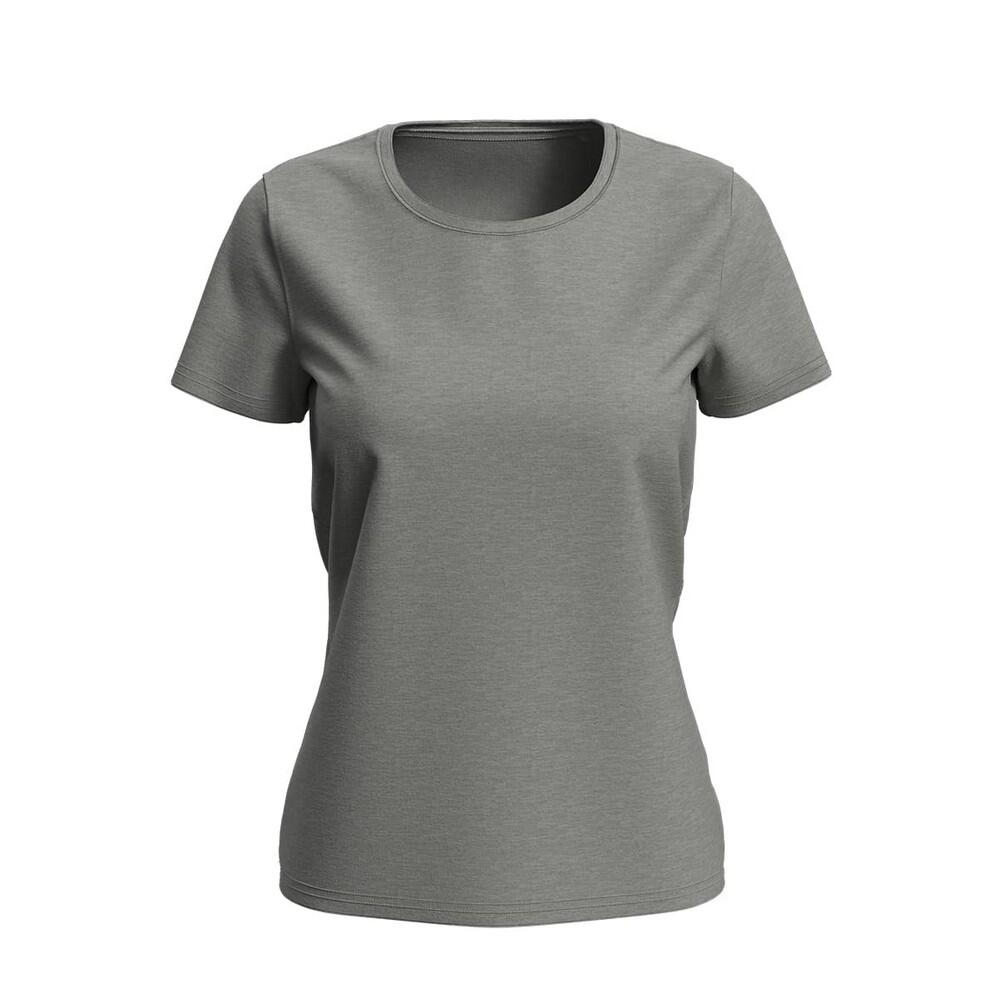 Womens/Ladies Lux TShirt (Heather Grey)