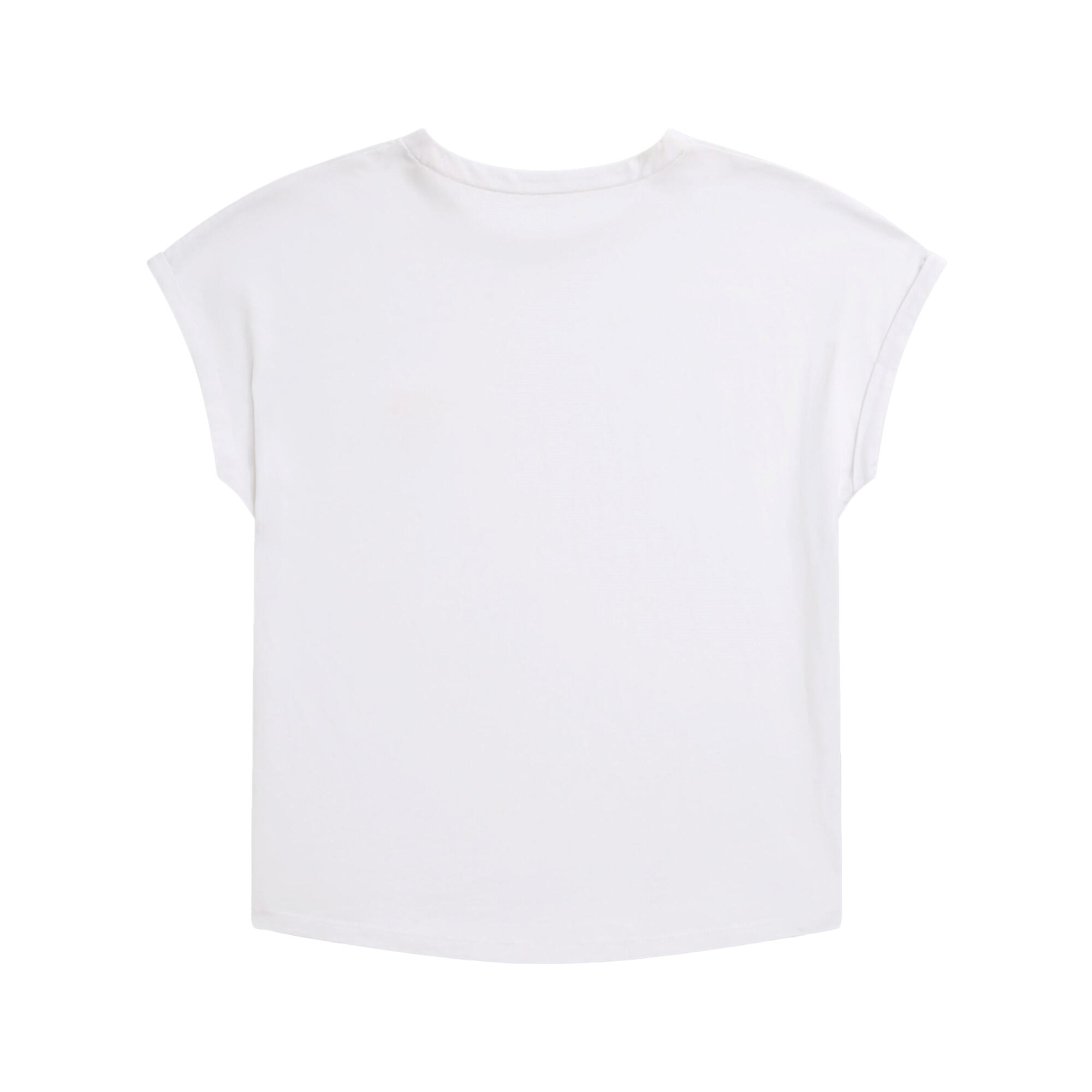 Womens/Ladies Holly Logo TShirt (White) 2/3