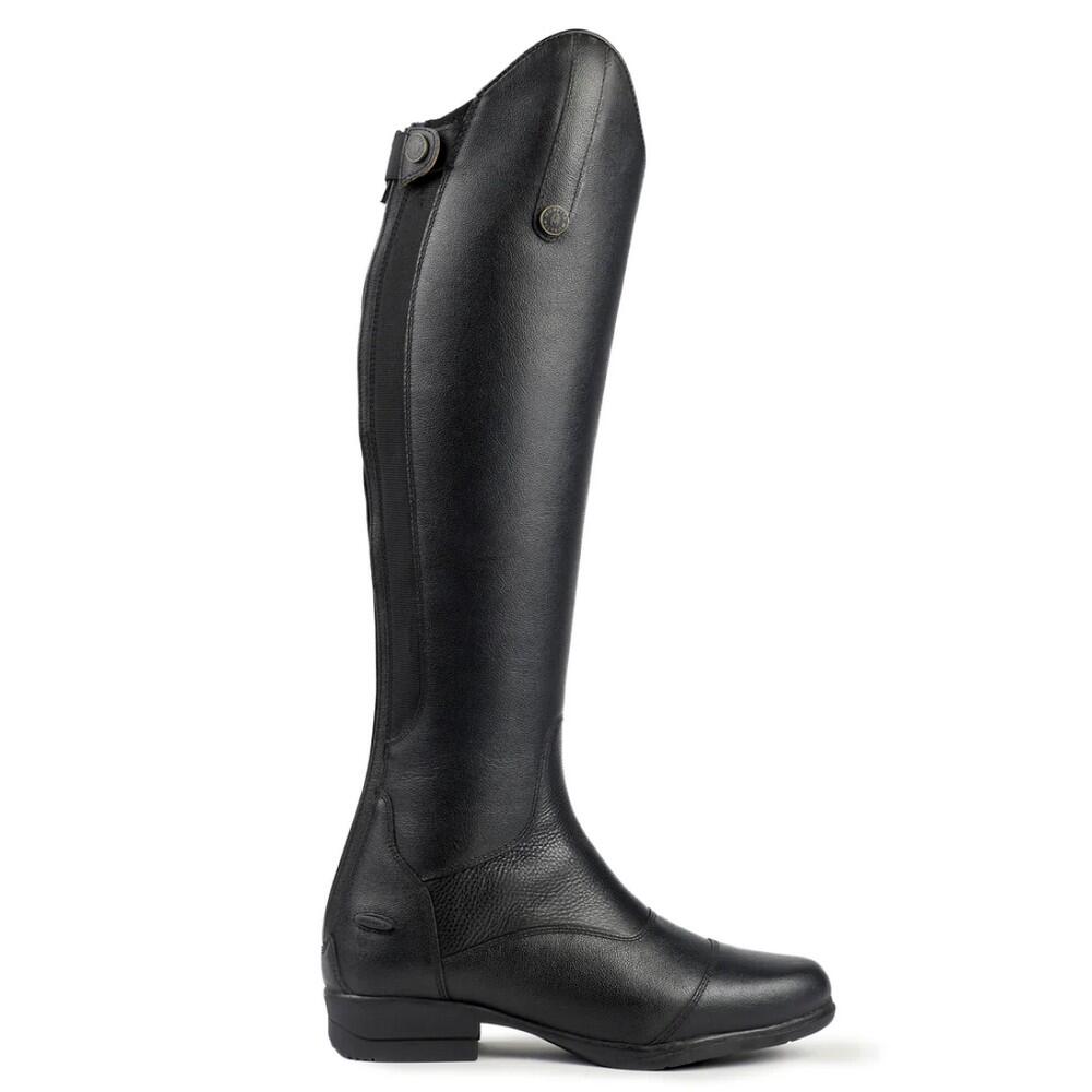 Womens/Ladies Carla Leather Long Riding Boots (Black) 3/4