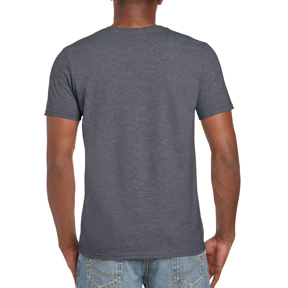 Mens Short Sleeve SoftStyle TShirt (Graphite Heather) 2/2