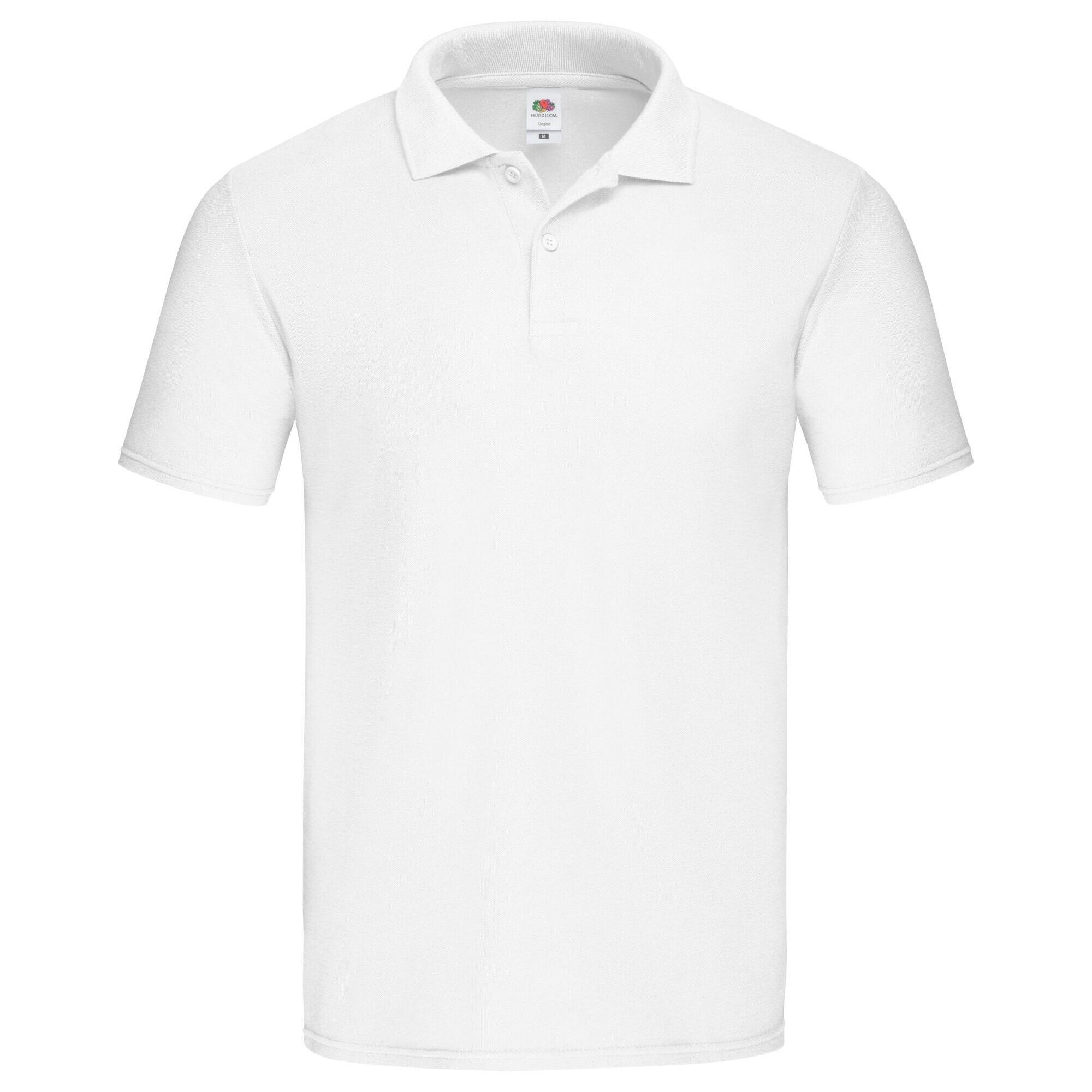 "Original" Poloshirt für Herren Weiß 2/3