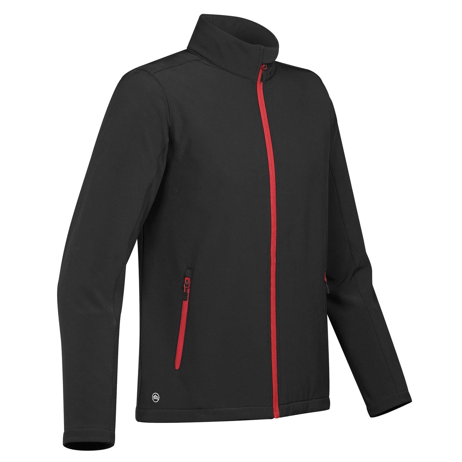 Giacca In Softshell Uomo Stormtech Orbiter Nero Rosso 2/2