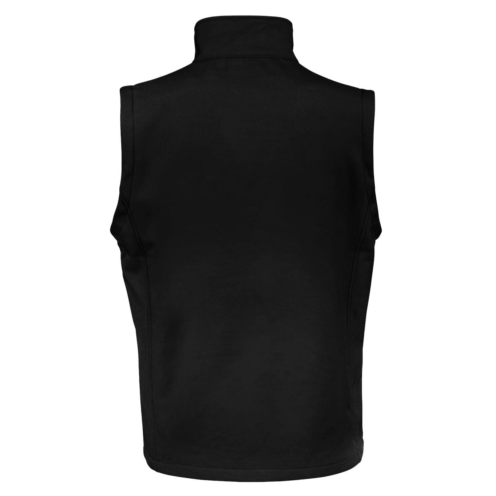 Core Giacca Senza Maniche Softshell Uomo Result Nero/Nero 3/4