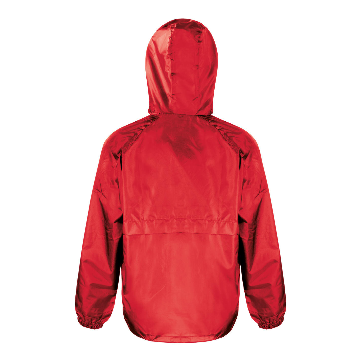 Mens Core Lightweight Waterproof Shield Windproof Jacket (Red) 3/4