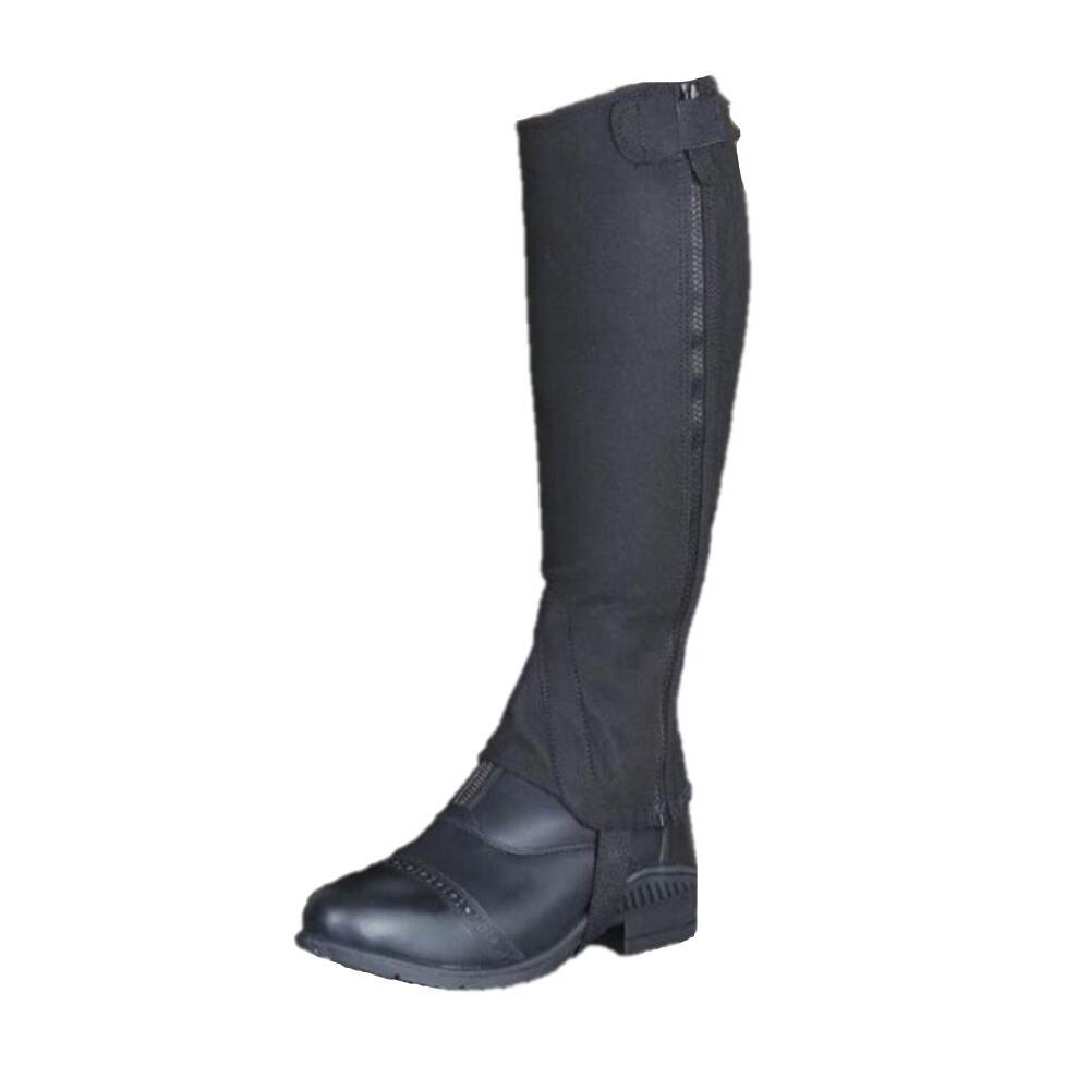 Unisex Adult Amara Half Chaps (Black) 2/4