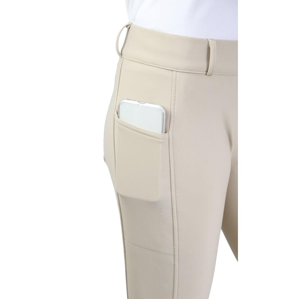 Collant D'équitation GLACIAL Donna Beige 3/4