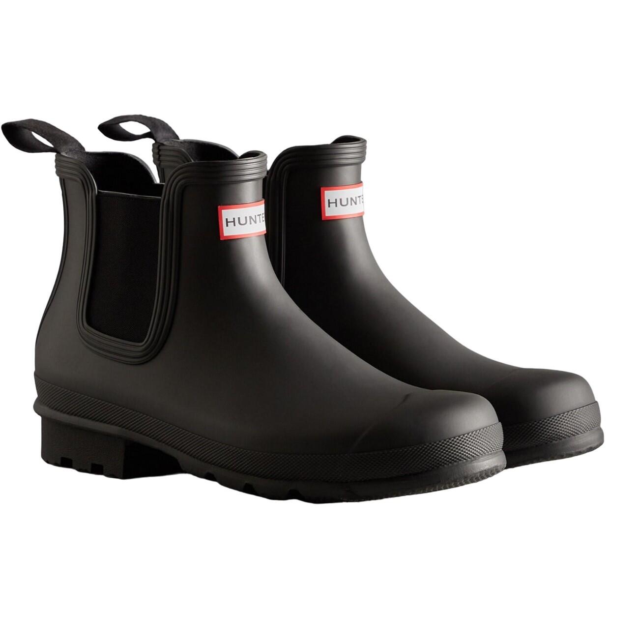 HUNTER Mens Original Chelsea Boots (Black)