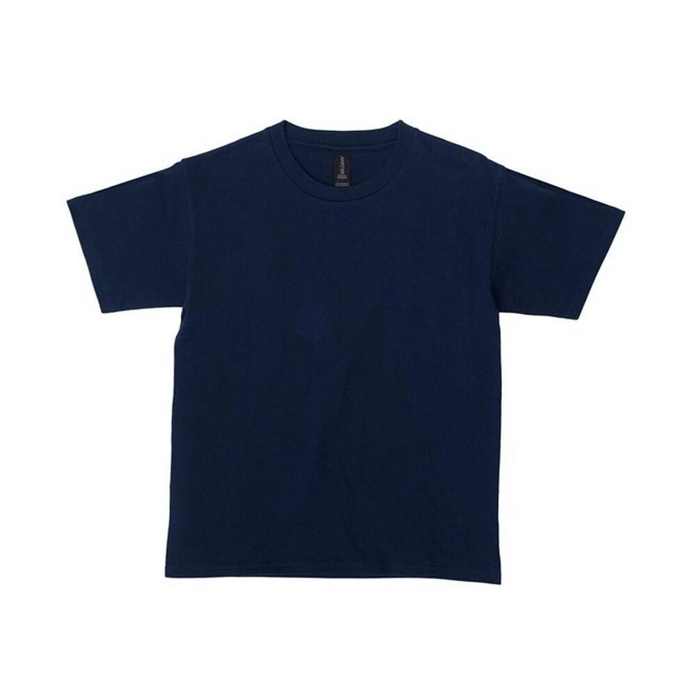 Childrens/Kids Softstyle Midweight TShirt (Navy) 2/3