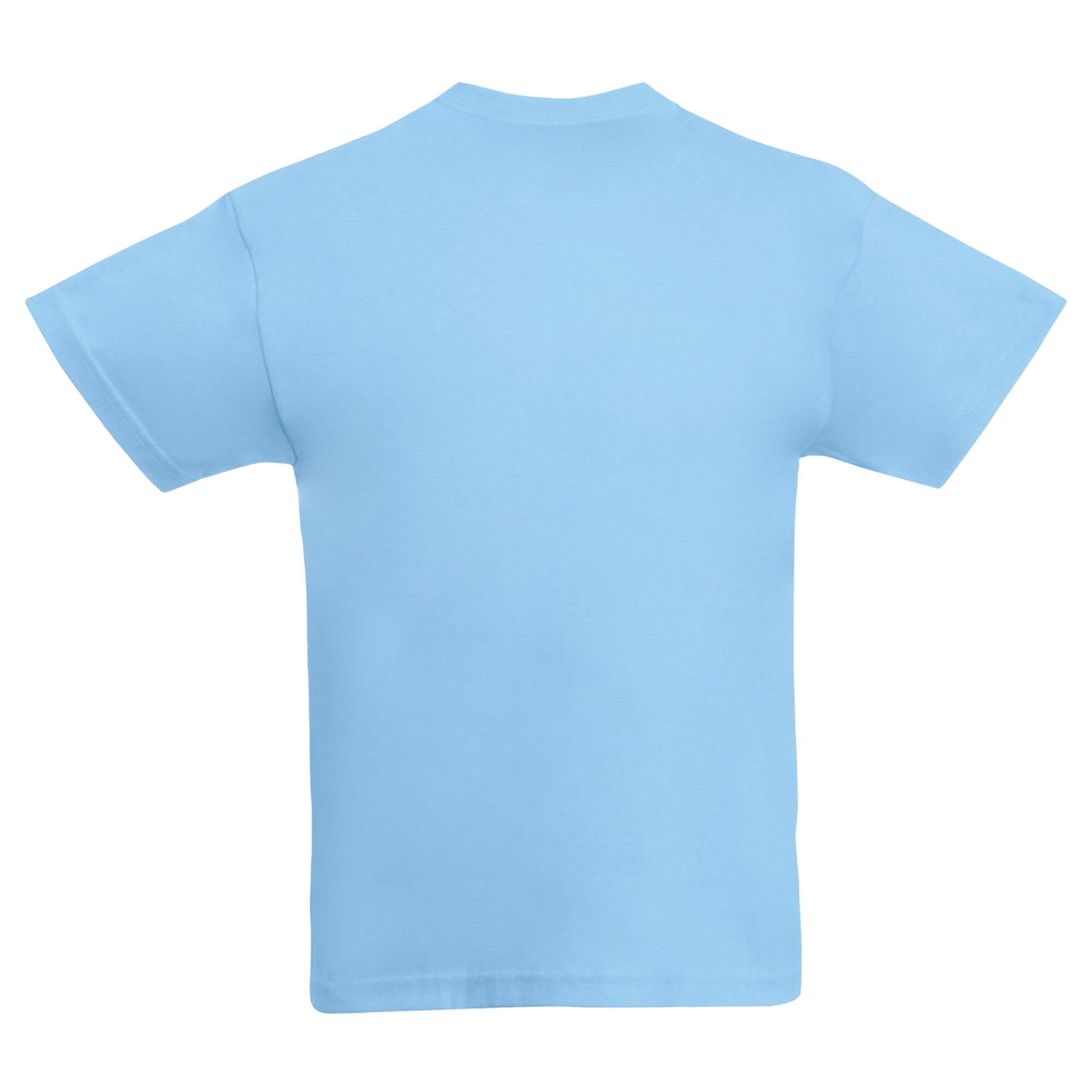 Original Kurzarm TShirt Kinder Himmelblau 2/2