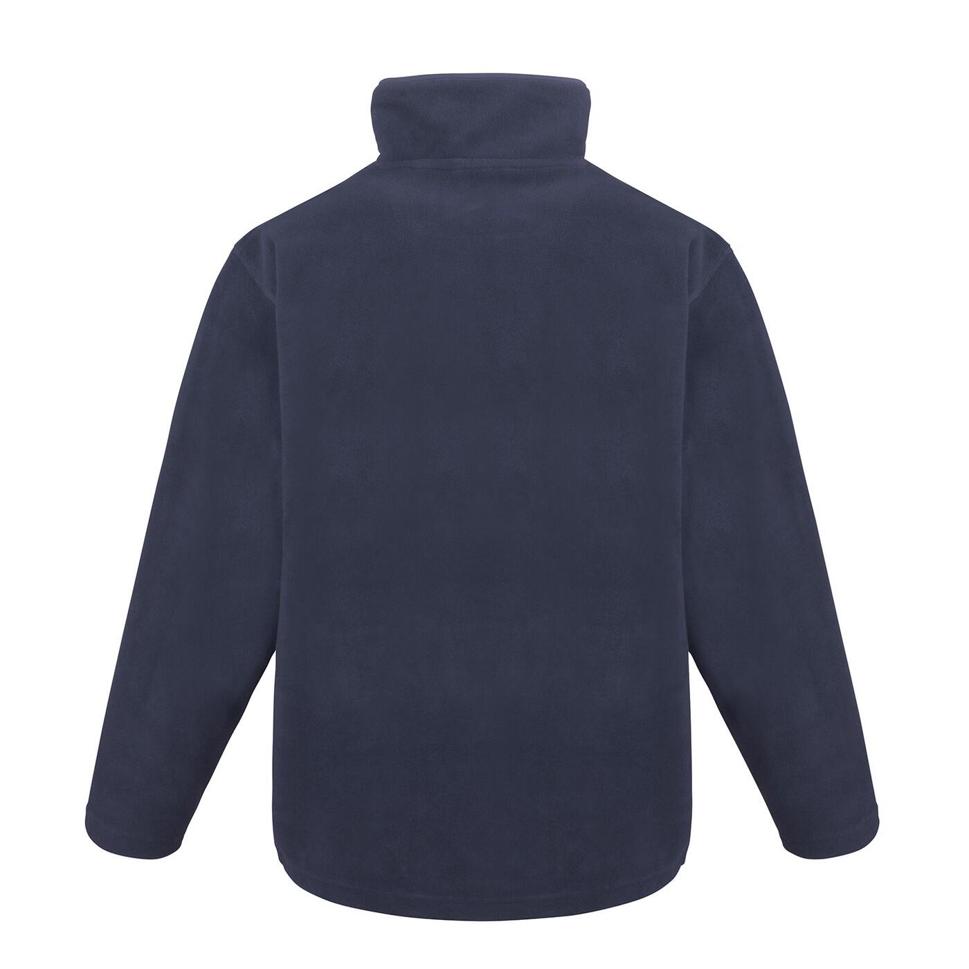Giacca In Pile Micro Compatto Uomo Result Horizon Blu Navy 2/3