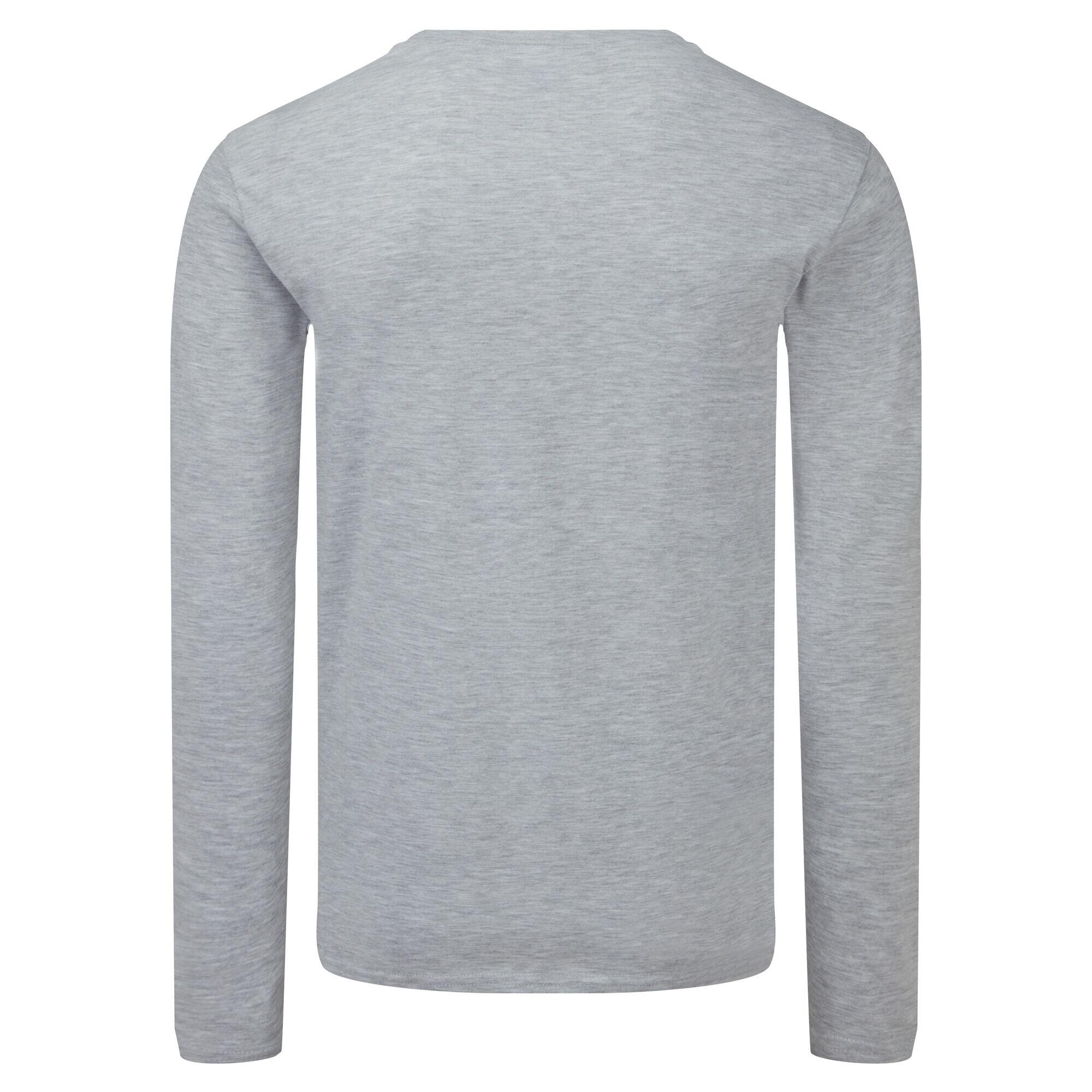 Mens Iconic 150 LongSleeved TShirt (Grey Heather) 3/5