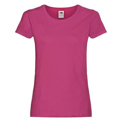 Dames origineel katoenen tshirt (zwart)