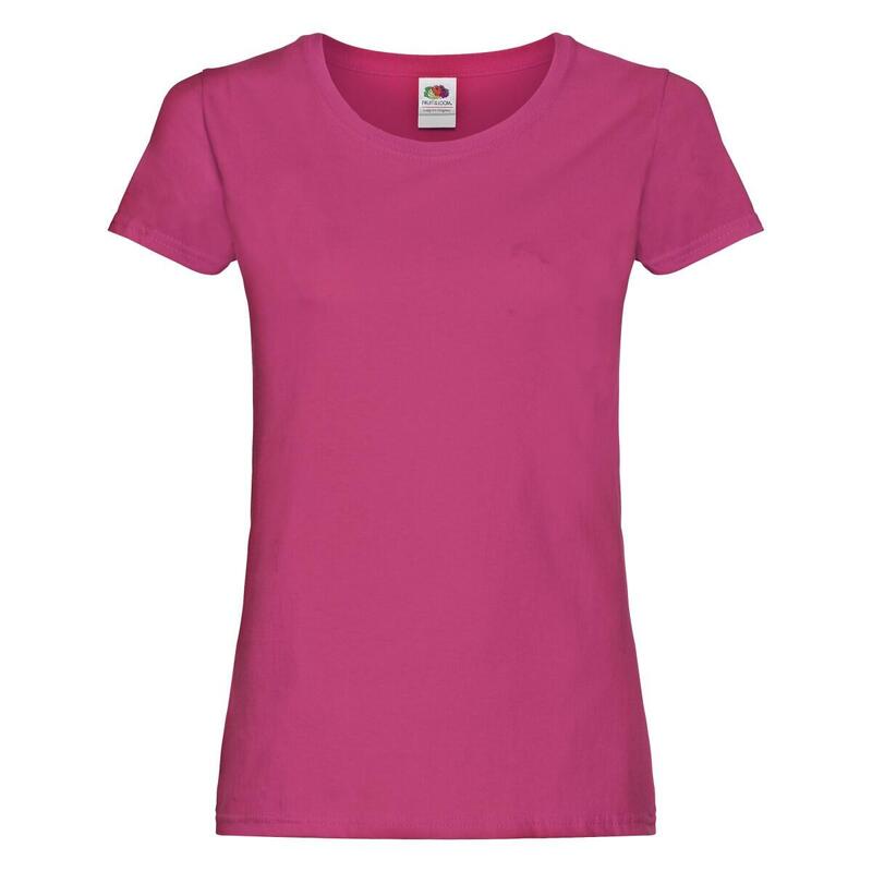 Tricou Drumeții În Natură Fruit Of The Loom Original Femei