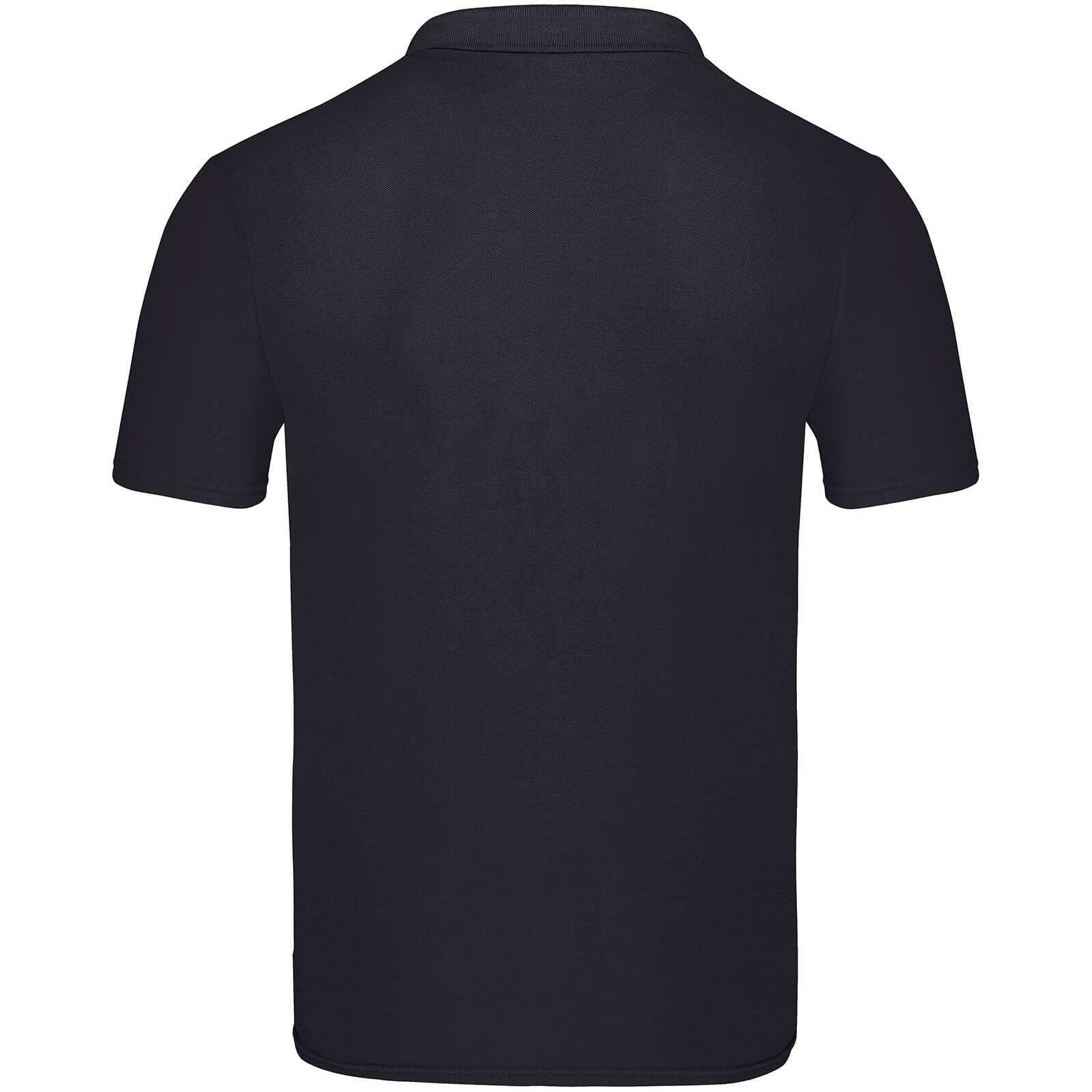 Mens Original Pique Polo Shirt (Black) 2/3