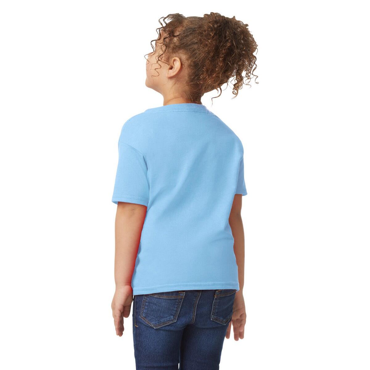 TShirt Schwere Qualität für Kinder Hellblau 3/5