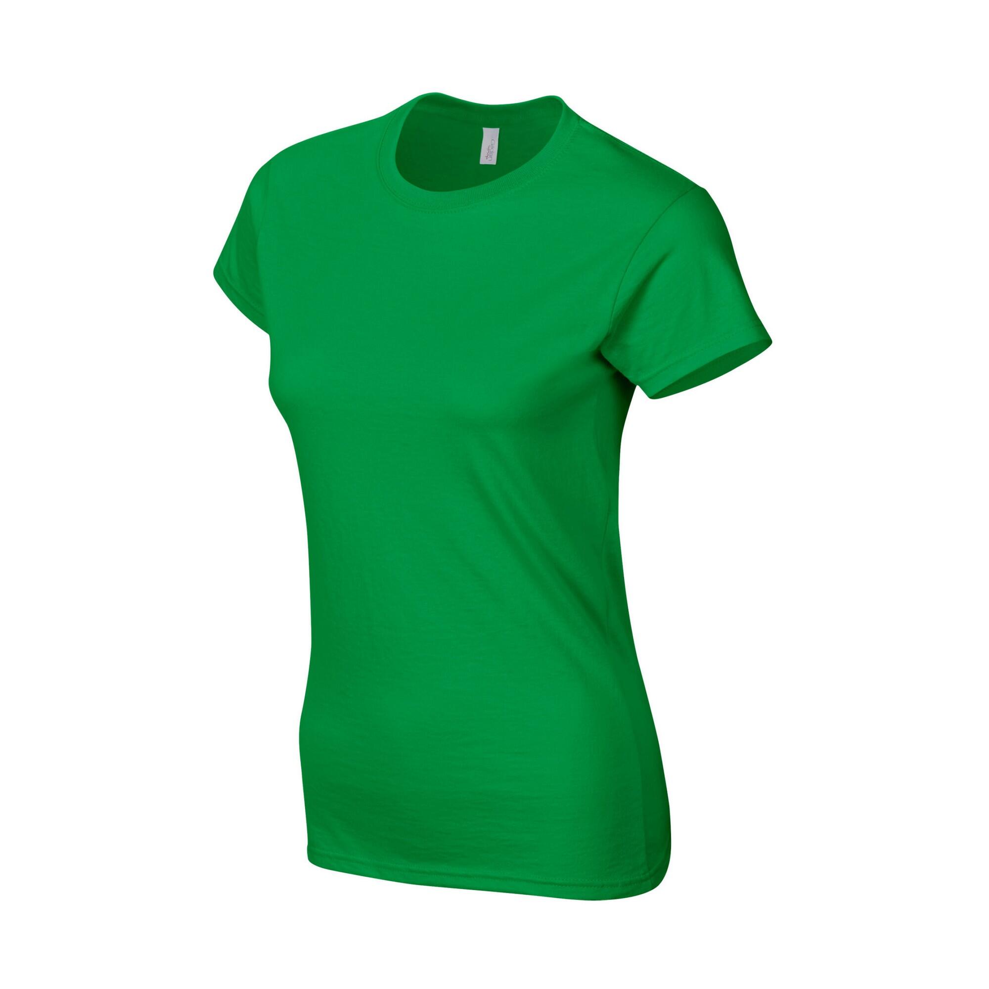 Maglietta Donna Gildan Softstyle Verde Irlanda 3/3