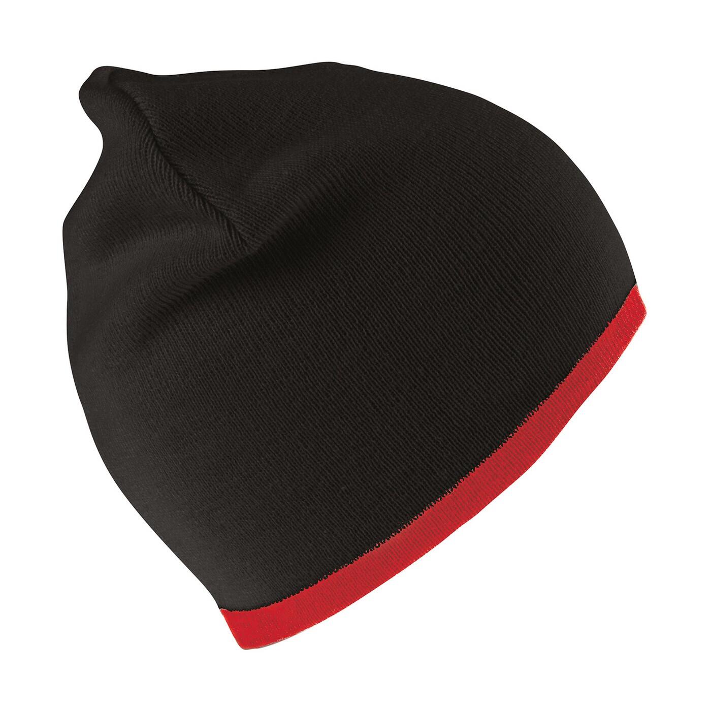 Bonnet Adulte (Noir / Rouge) 2/3
