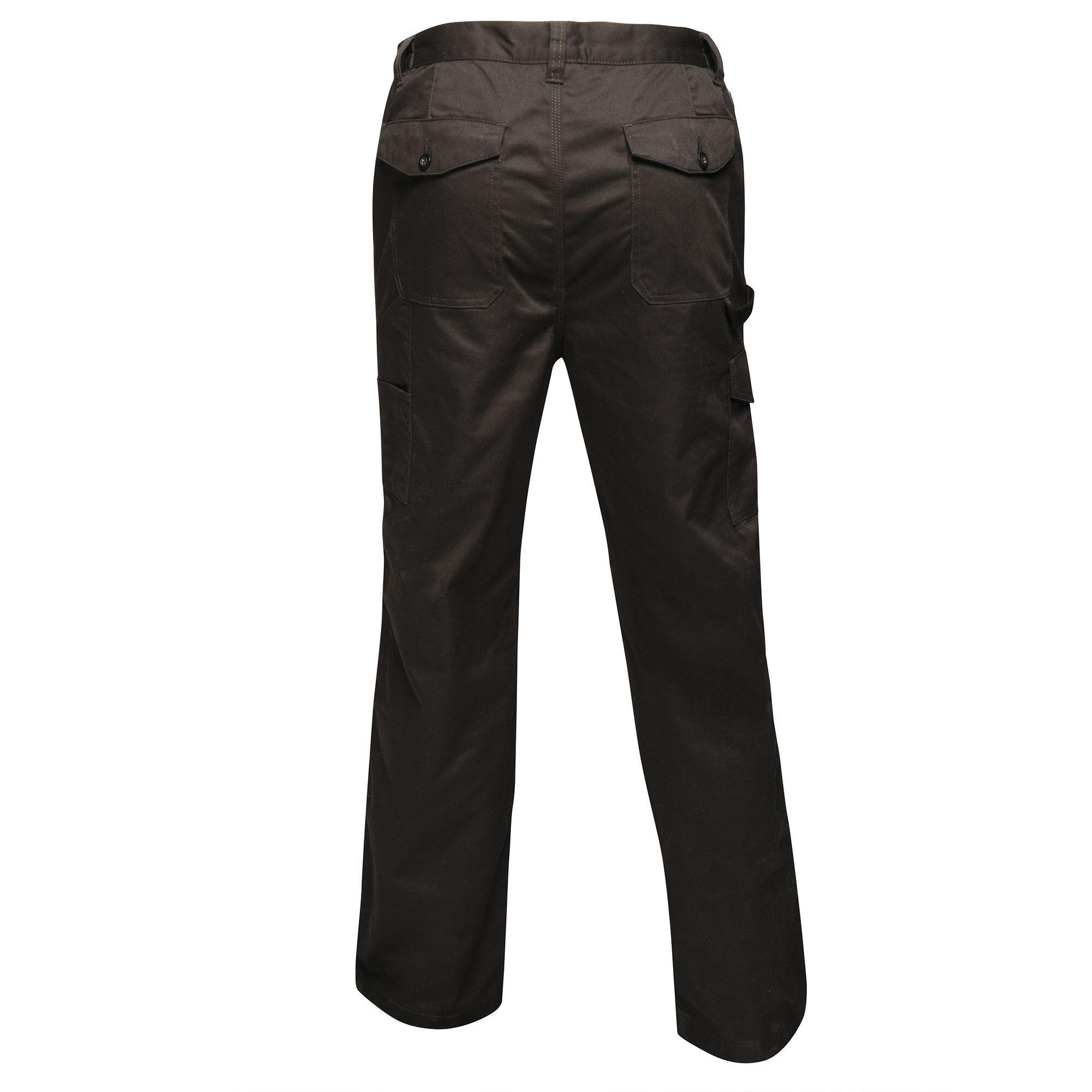 Mens Waterproof Trousers (Traffic Black) 2/3