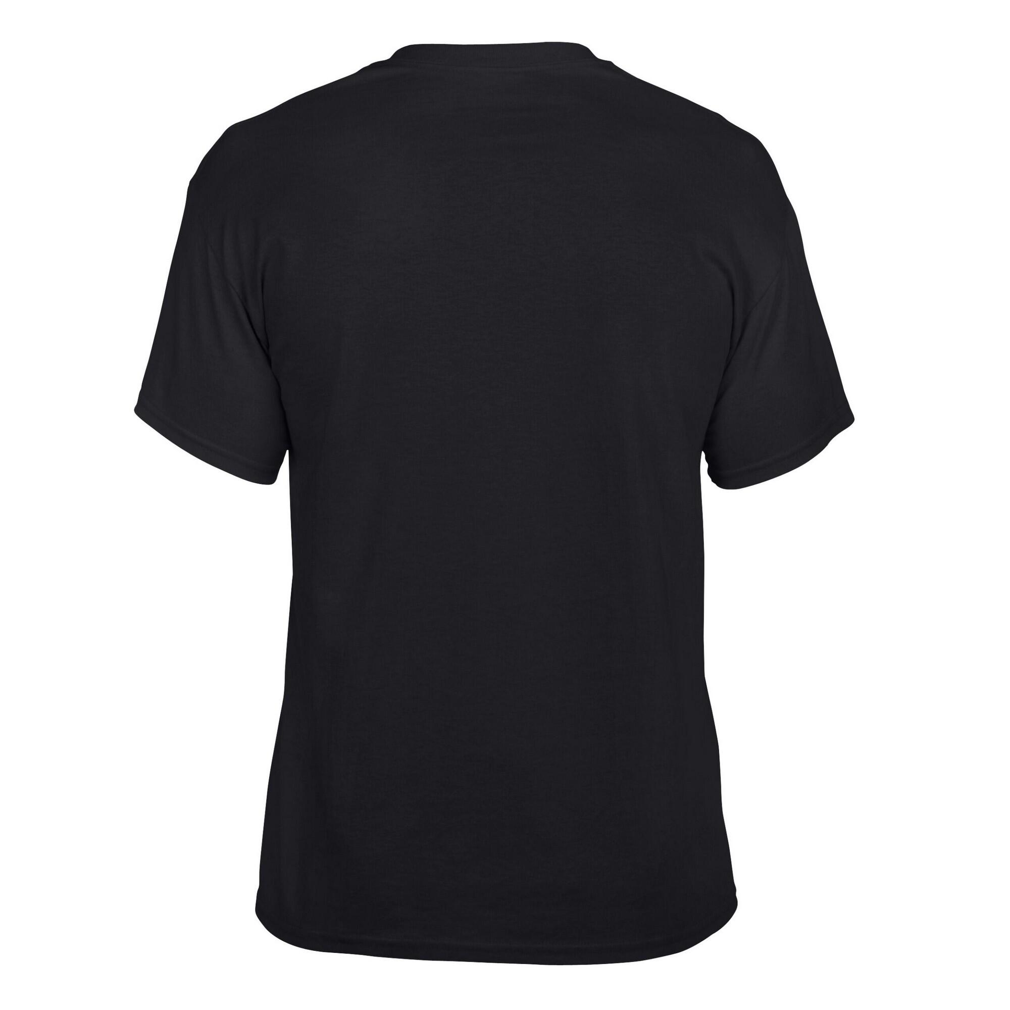 Mens DryBlend TShirt (Black) 2/3