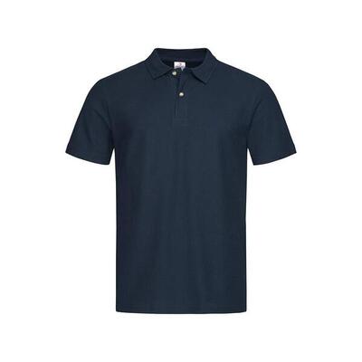Heren lux poloshirt (wit)