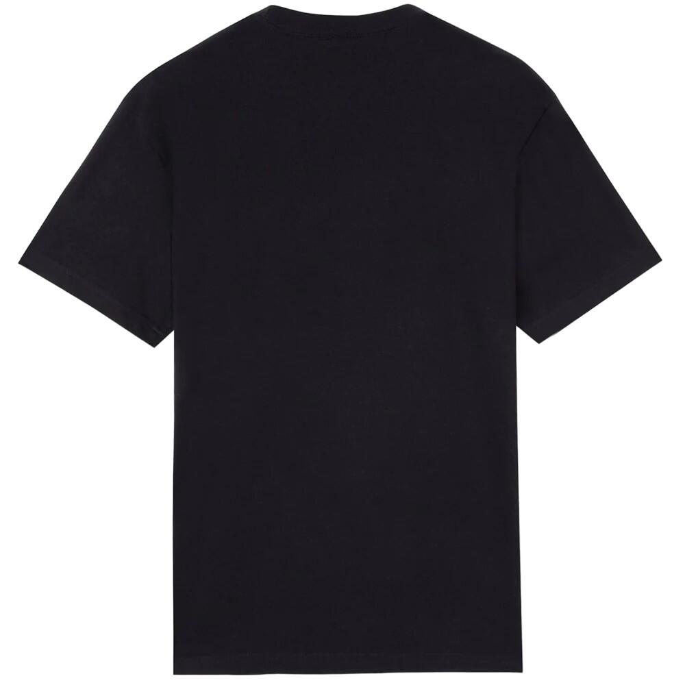 Mens Cotton ShortSleeved TShirt (Black) 2/4