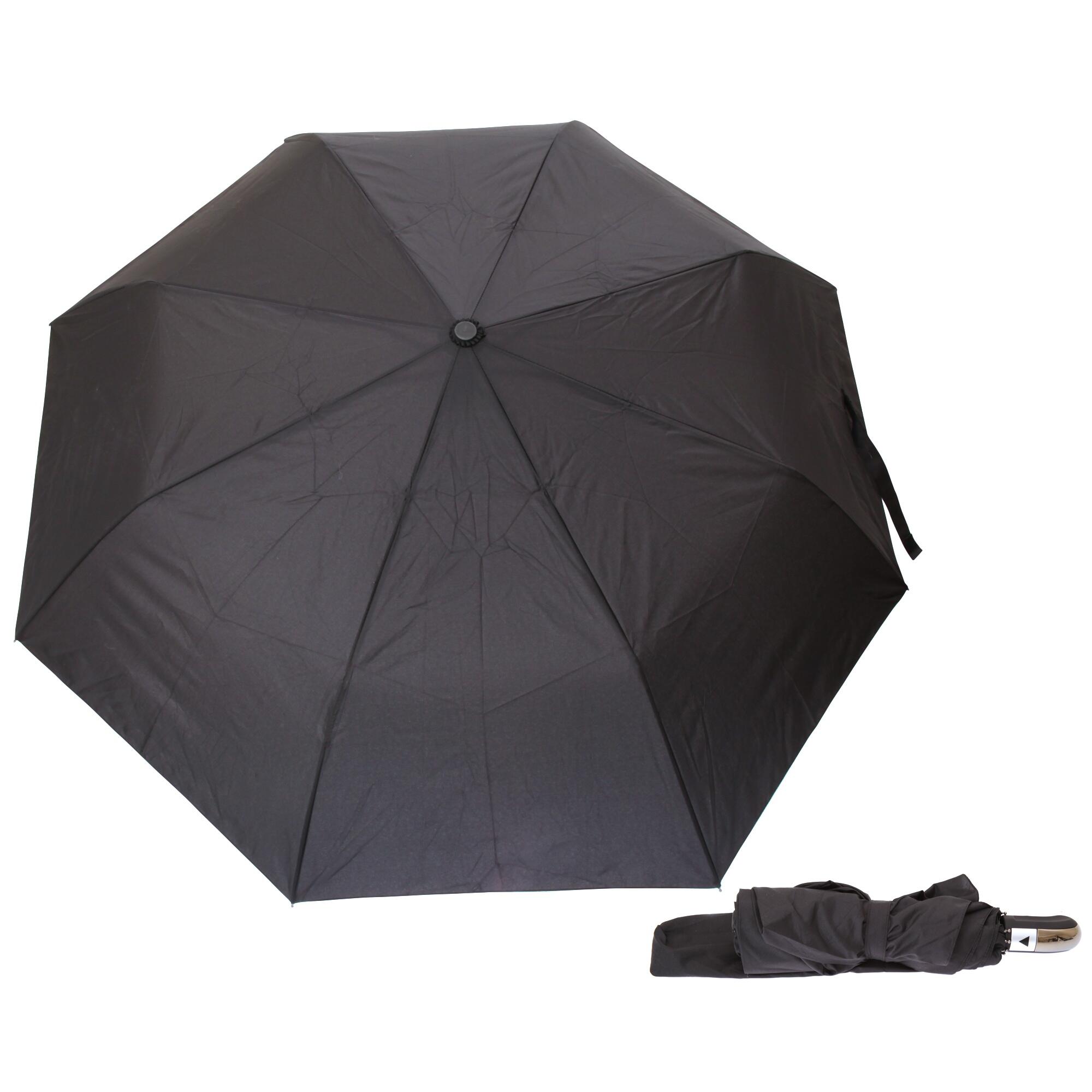 Mens Automatic Opening Walking Umbrella (Black) 2/2