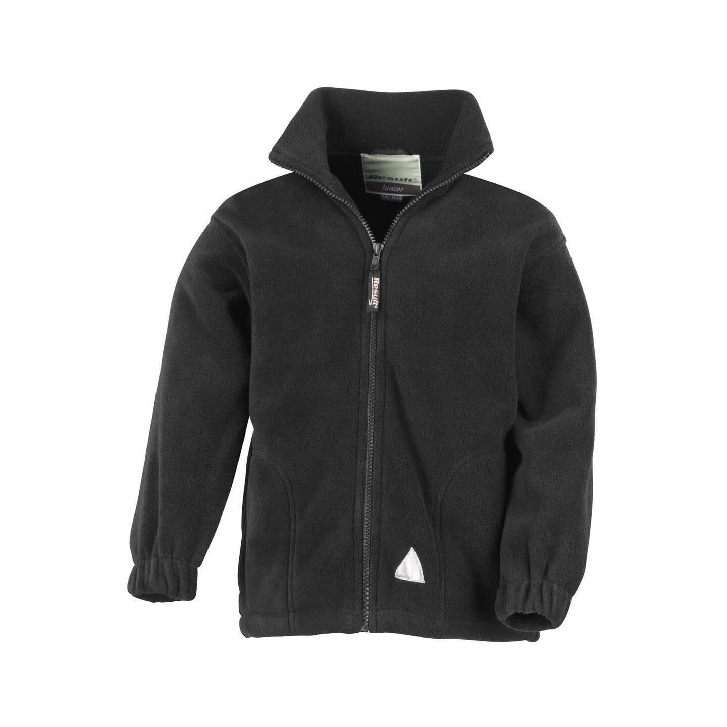 Veste Zippée Enfants (Noir) 2/3