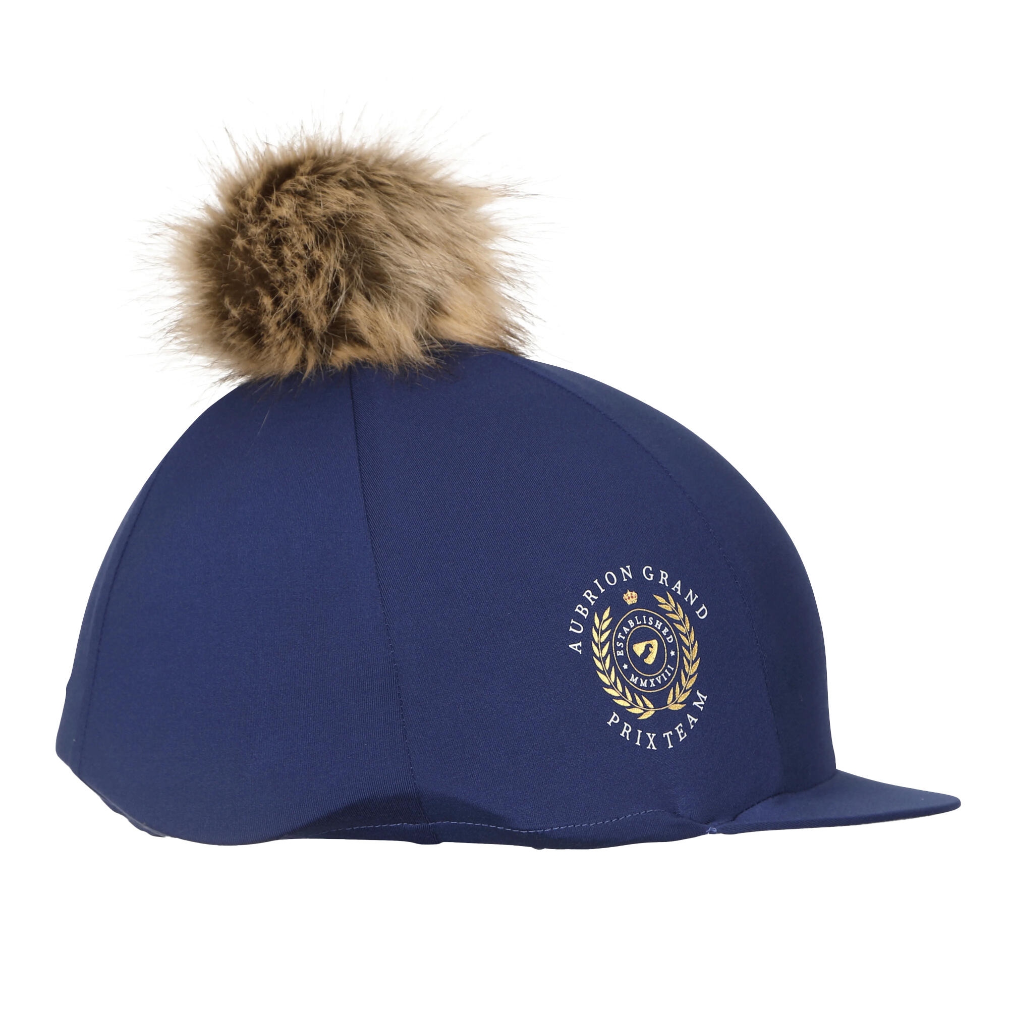 AUBRION Team Pom Pom Hat Silk (Navy)
