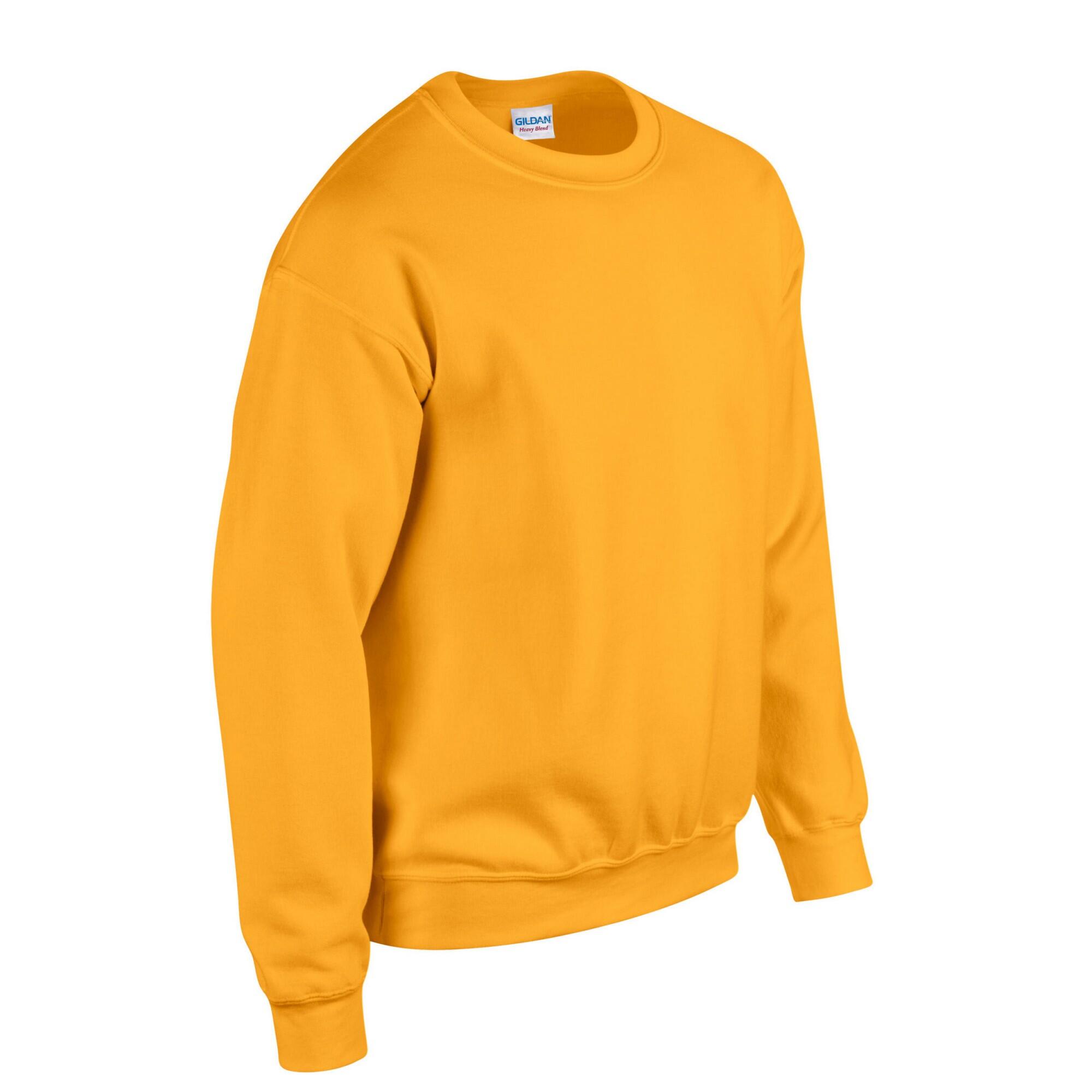 Felpa Uomo Gildan Oro 3/3