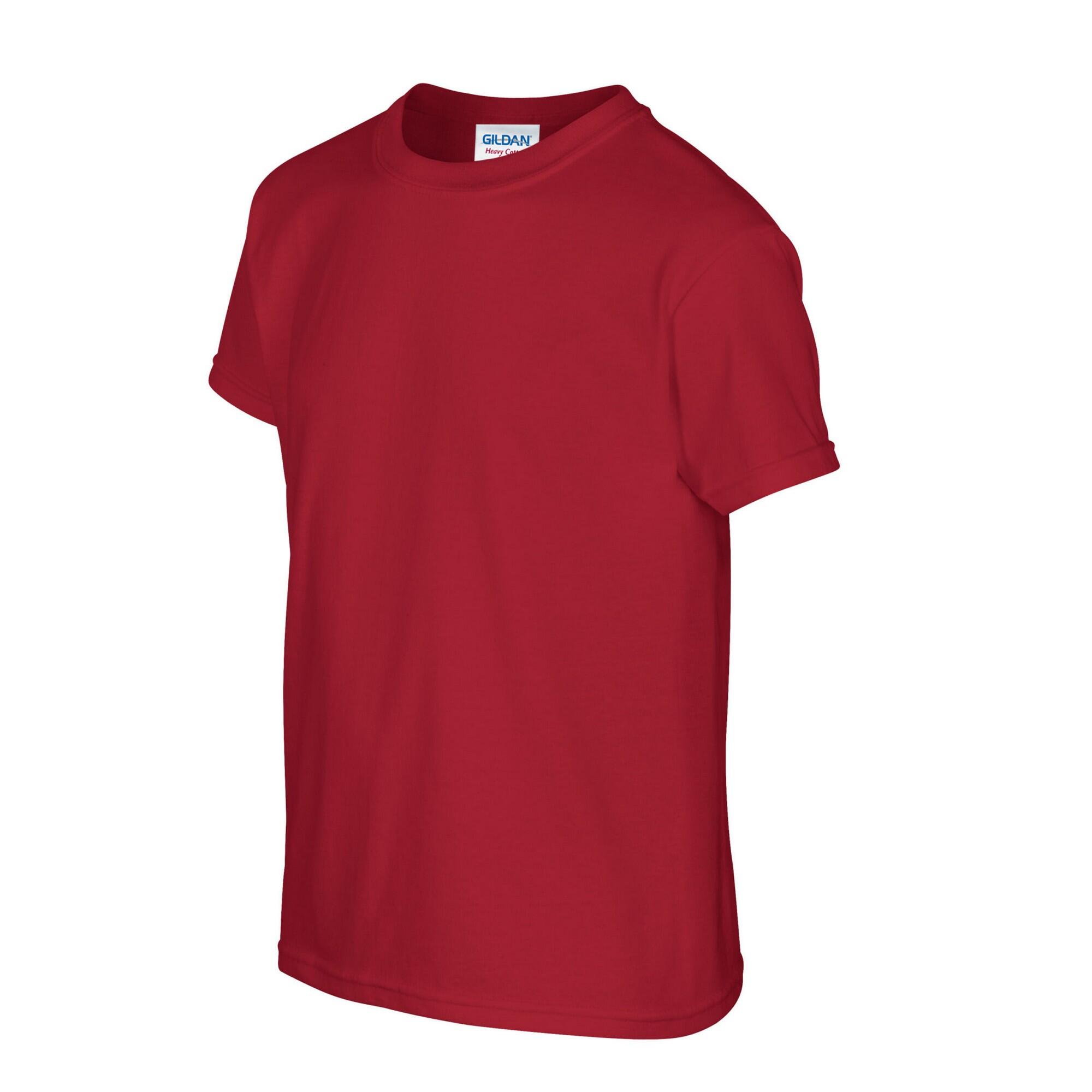 TShirt für Kinder Kardinal-Rot 3/3