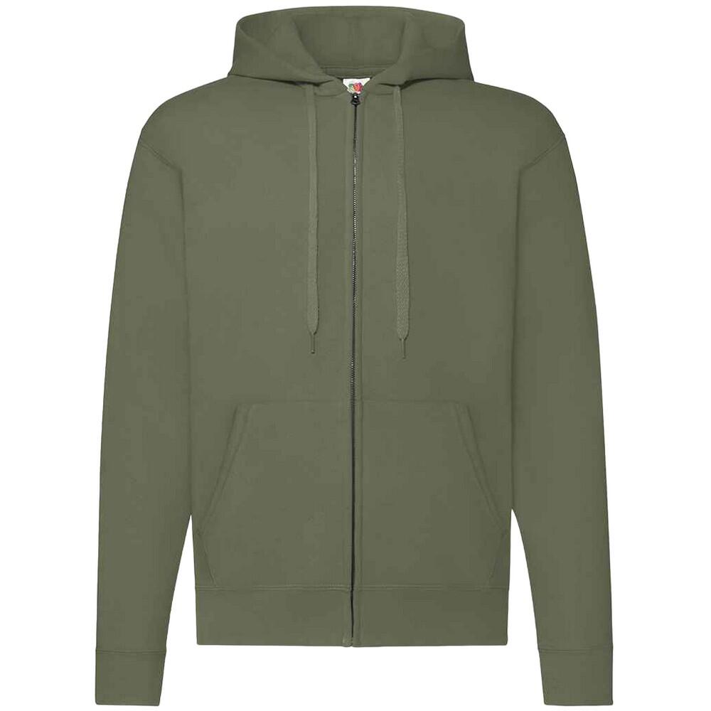 FRUIT OF THE LOOM Unisex Adult Classic Hoodie (Classic Olive)