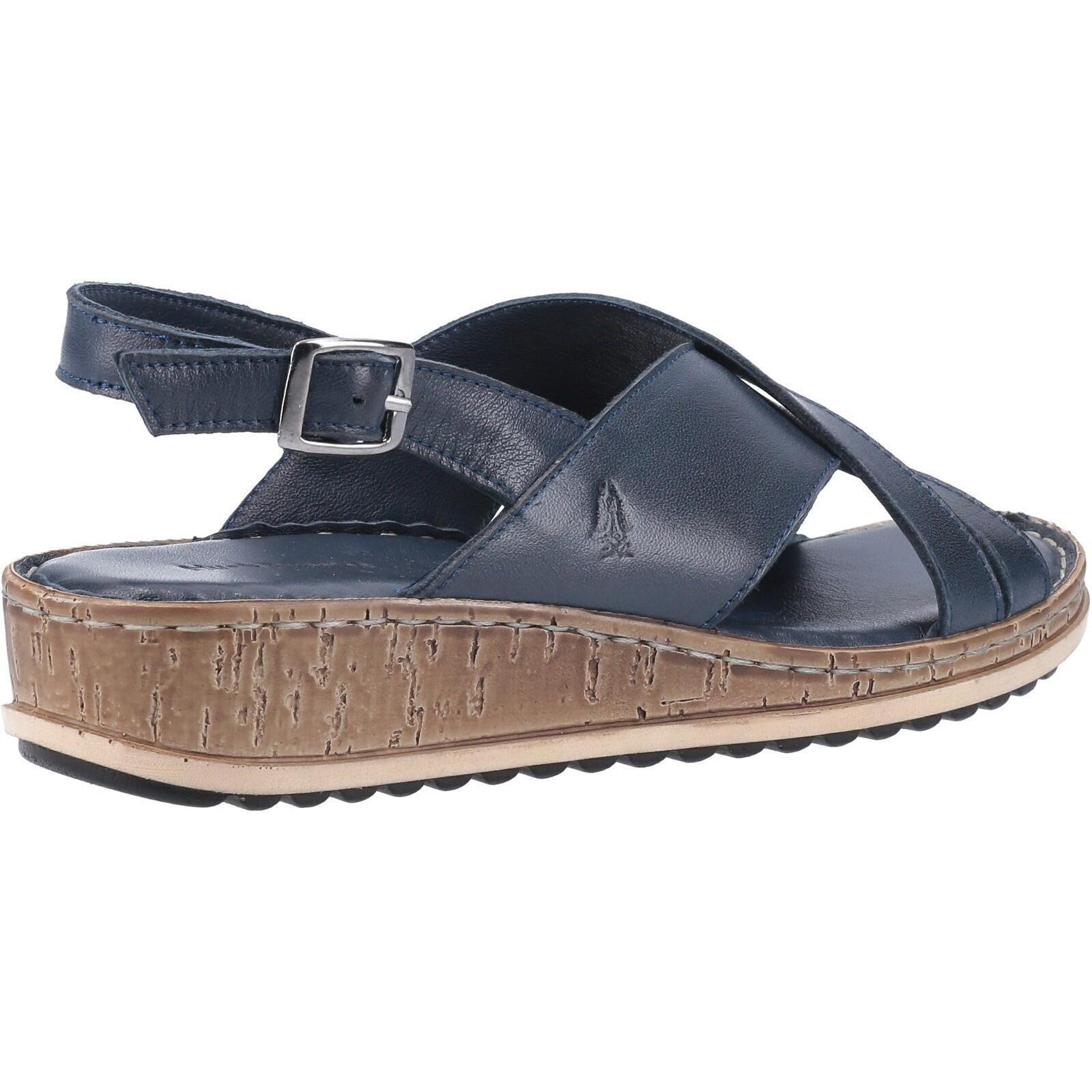 Elena Keil Ledersandale Damen Marineblau 4/4