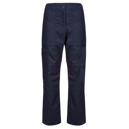 Pantalon De Randonnée, Coupe Régulière Femme (Bleu Marine)