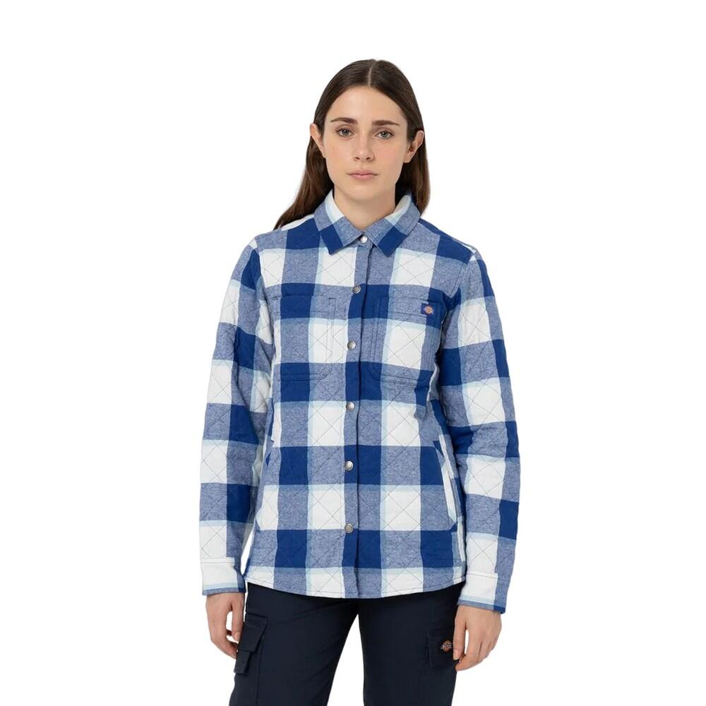 Giacca Camicia Donna Dickies Blu Surf 4/6