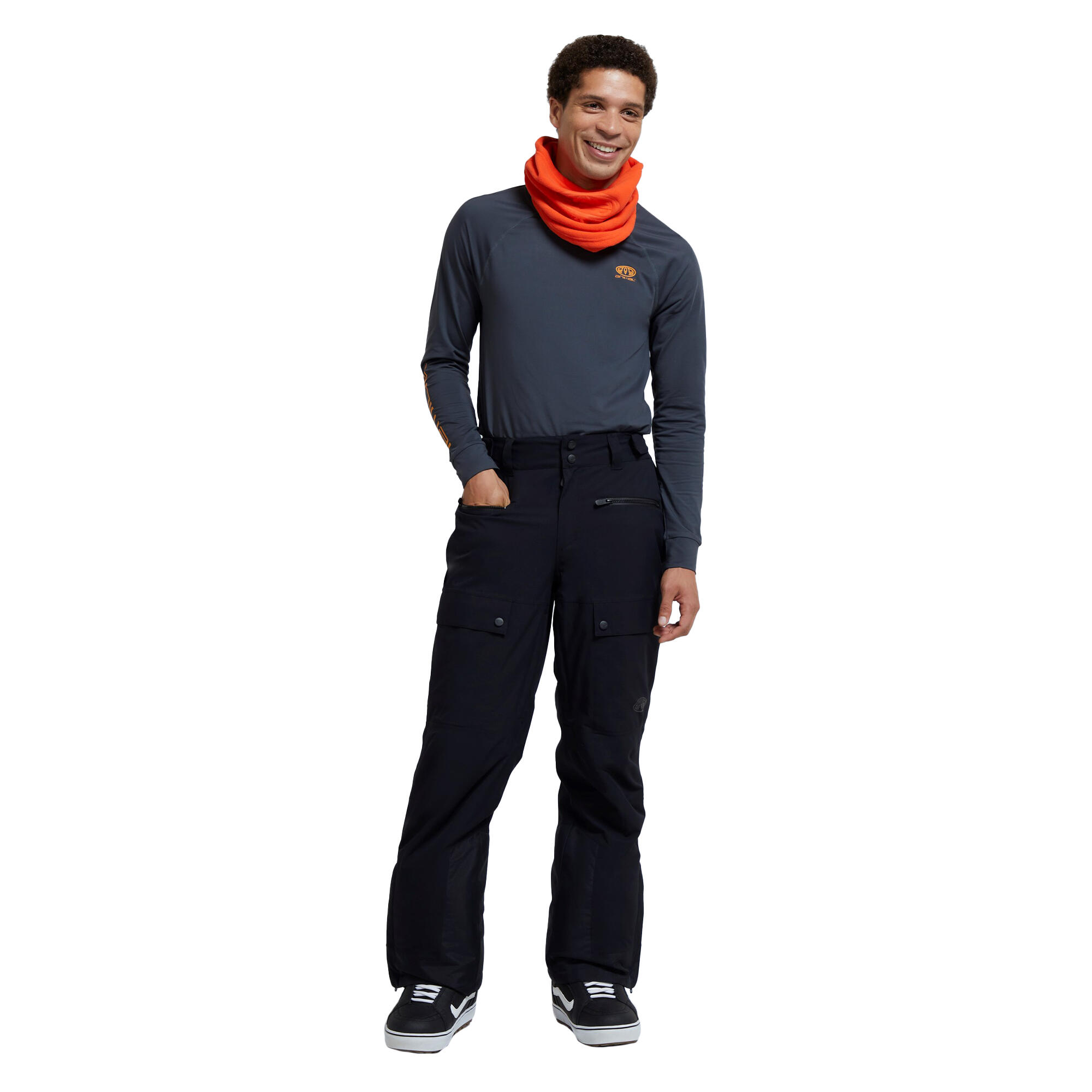 Mens Glaze Ski Trousers (Jet Black) 3/3