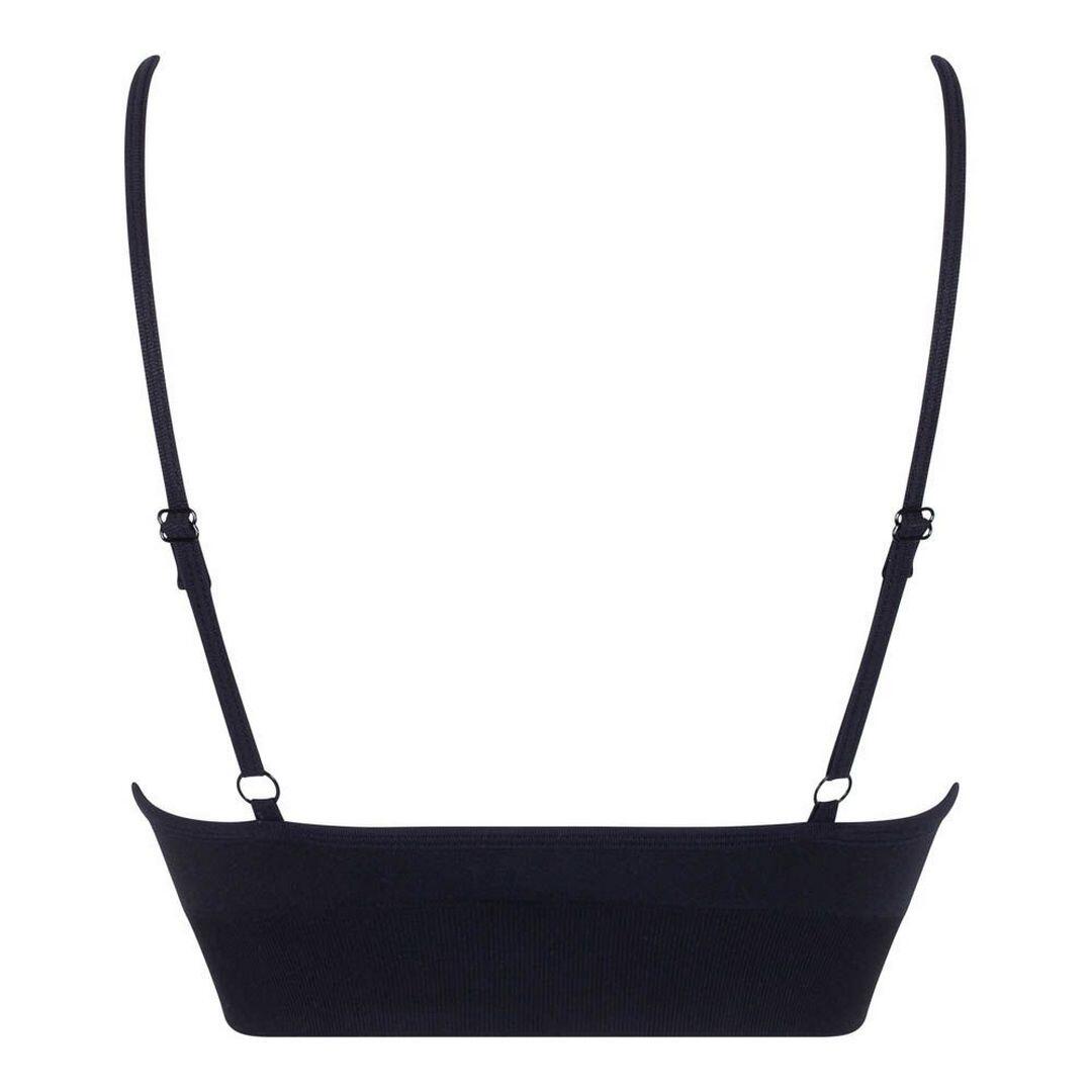 Reggiseno Sportivo Semplice Ragazze Silky Nero 2/3