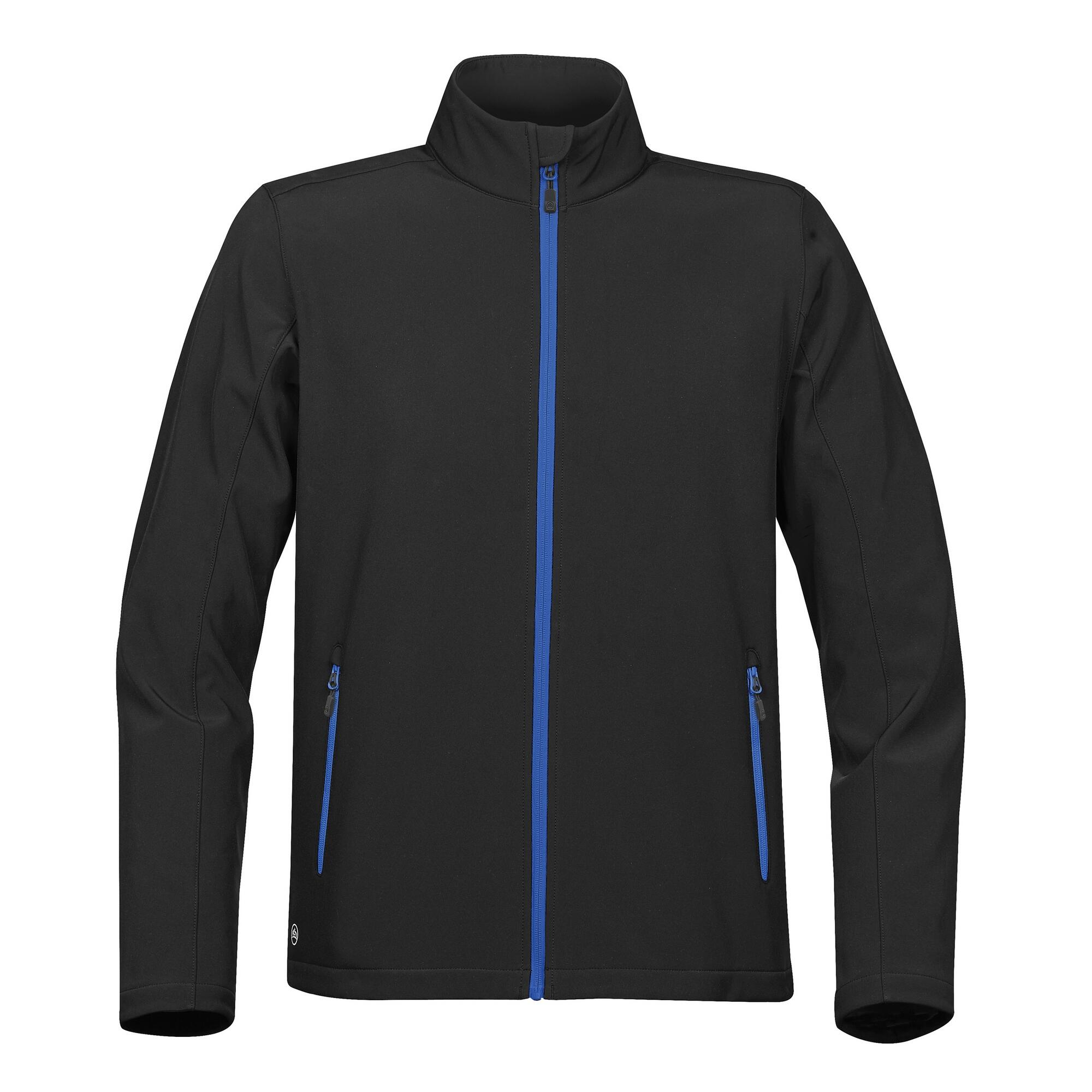 black / sky blue