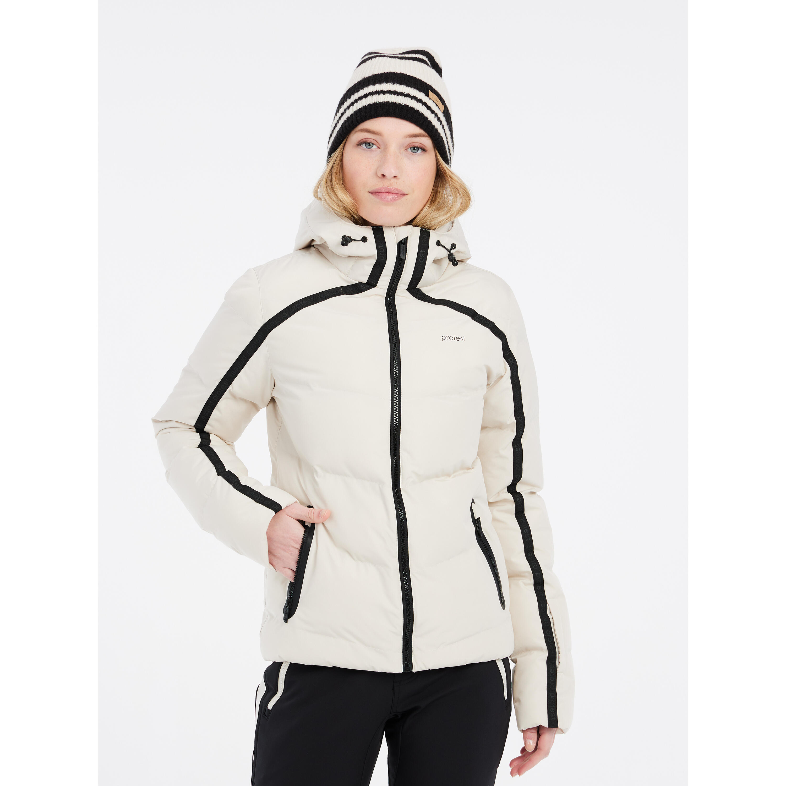 Piumino da donna Protest Onyx 2/3