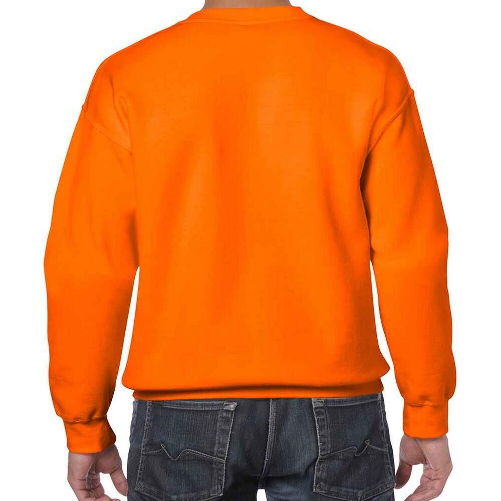 Felpa Uomo Gildan Arancione Di Sicurezza 2/2