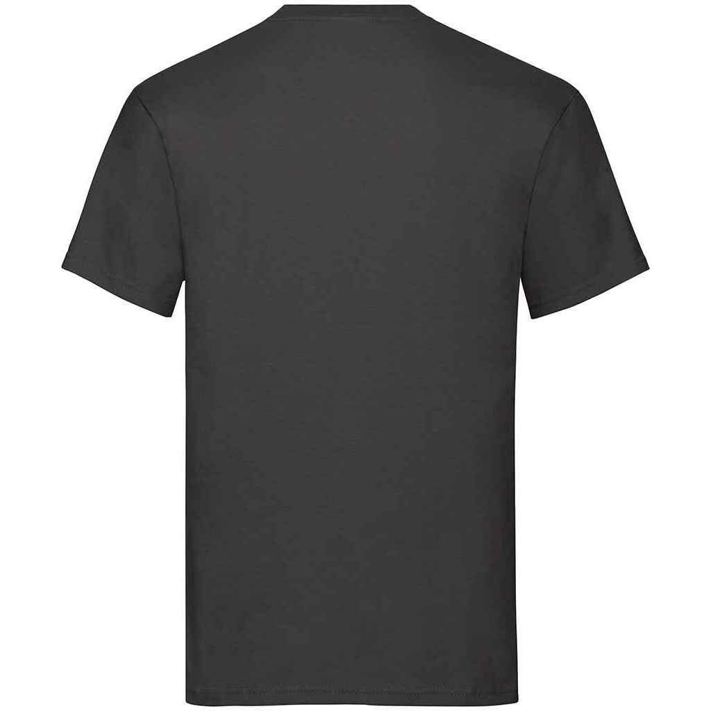Tshirt Manches Courtes En Coton Adulte (Noir) 3/4