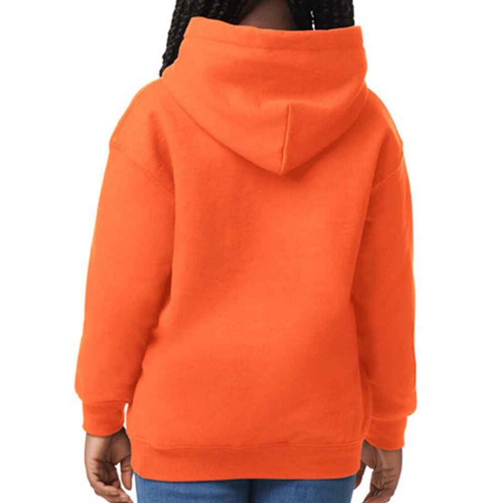 Sweatshirt mit Kapuze für Kinder Orange 2/3