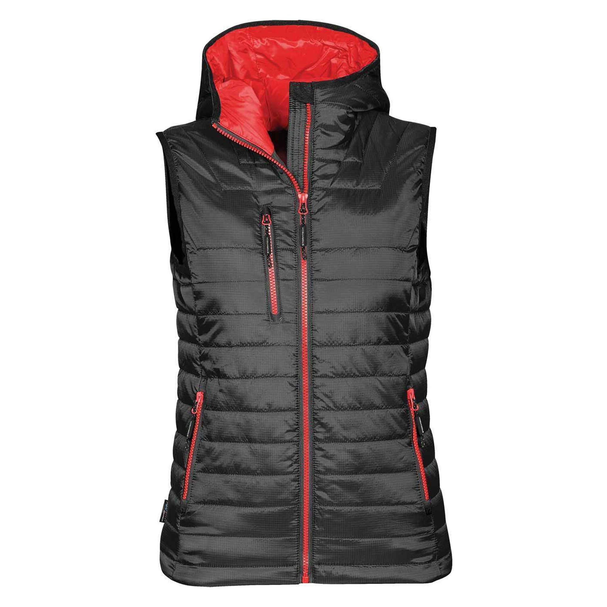 STORMTECH Womens/Ladies Gravity Body Warmer (Black/True Red)